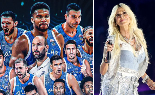 Με Βίσση και… Ψυχεδέλεια το Eurobasket ανακοίνωσε το χάλκινο μετάλλιο για την Ελλάδα