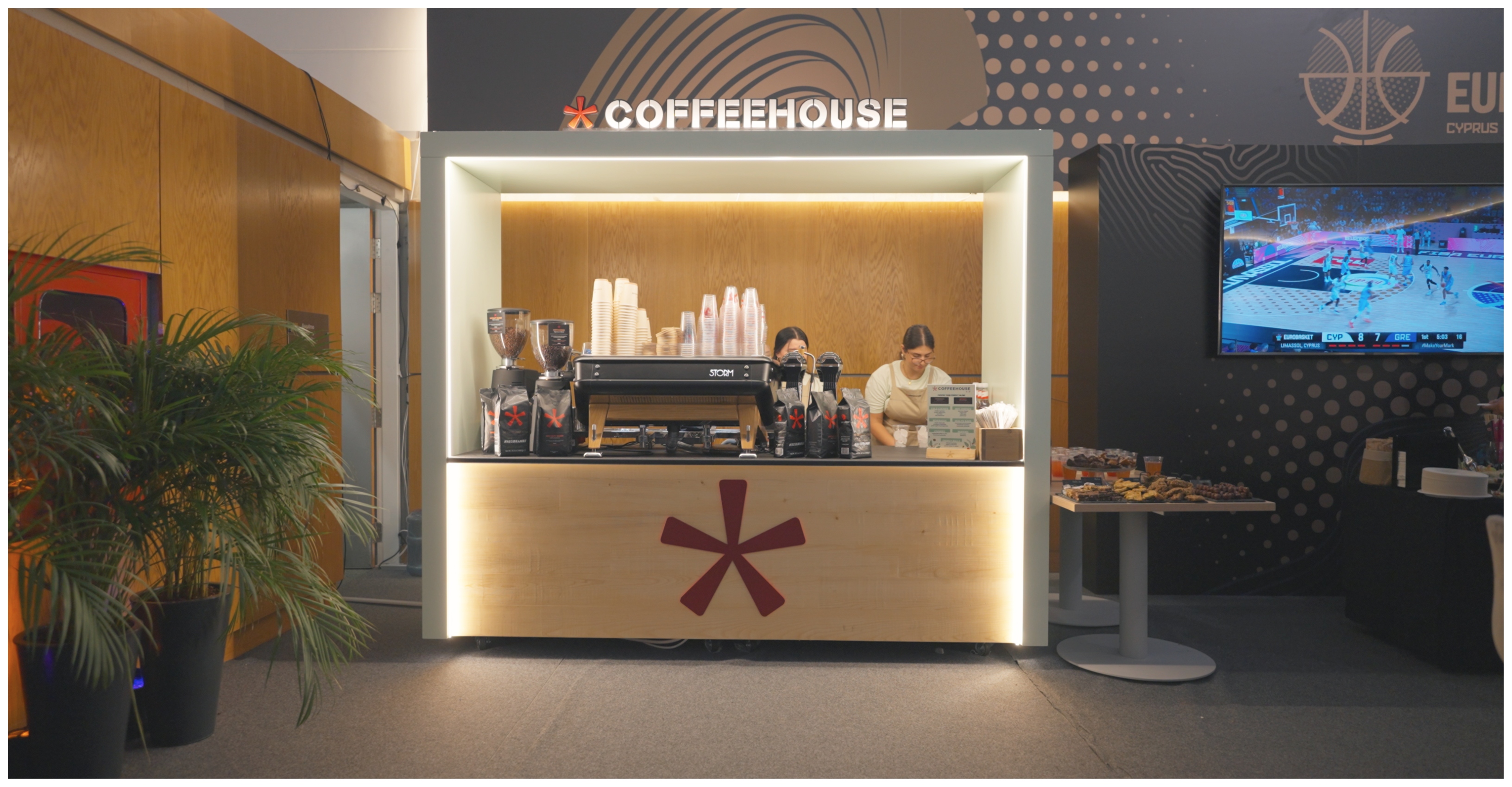 Εμπειρία COFFEEHOUSE στην αρένα του EUROBASKET 2025
