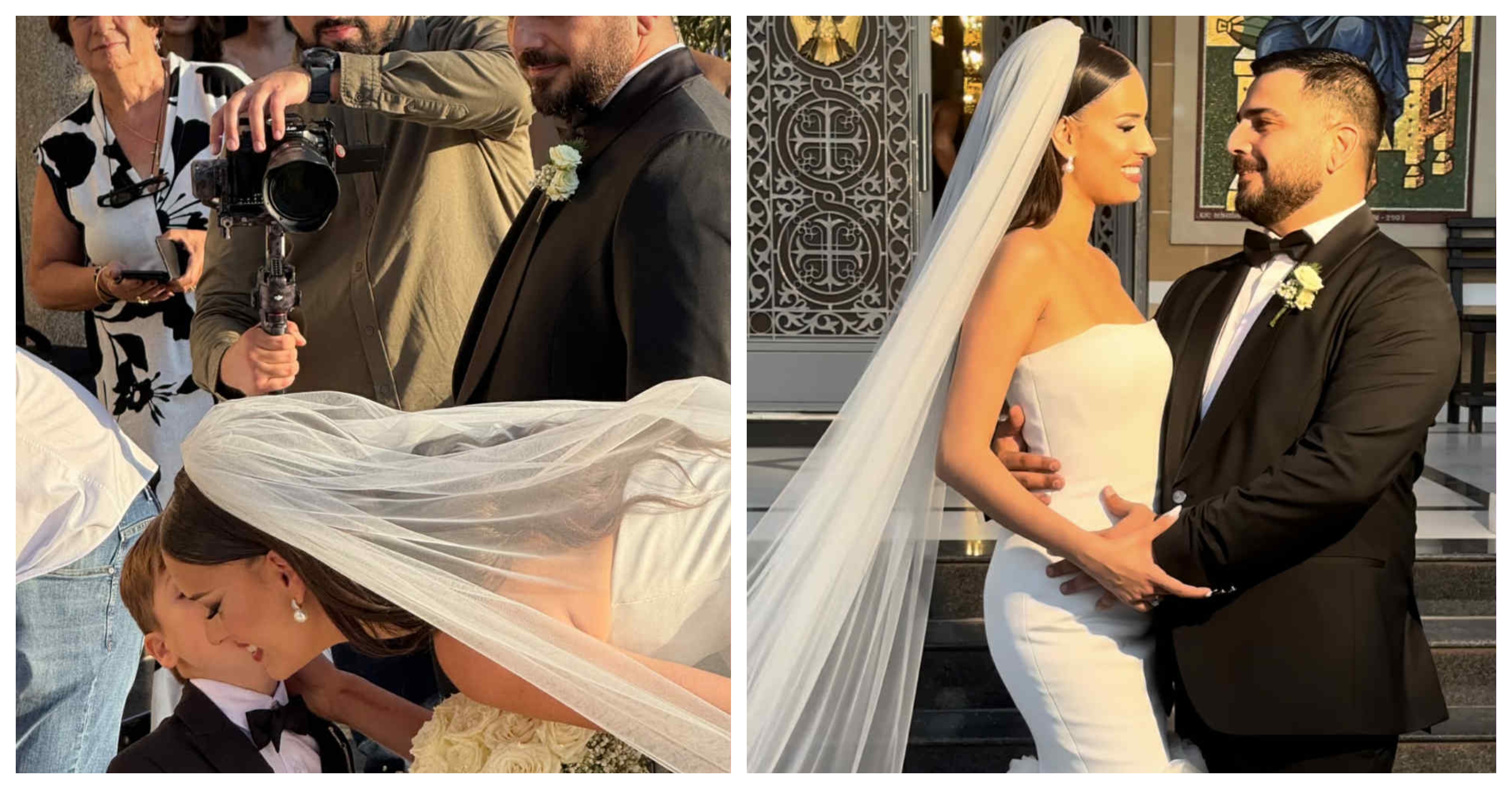Χρυσόστομος Φλουρέντζου – Χριστιάνα Μάρκου: Ο γάμος τους τράβηξε όλα τα βλέμματα