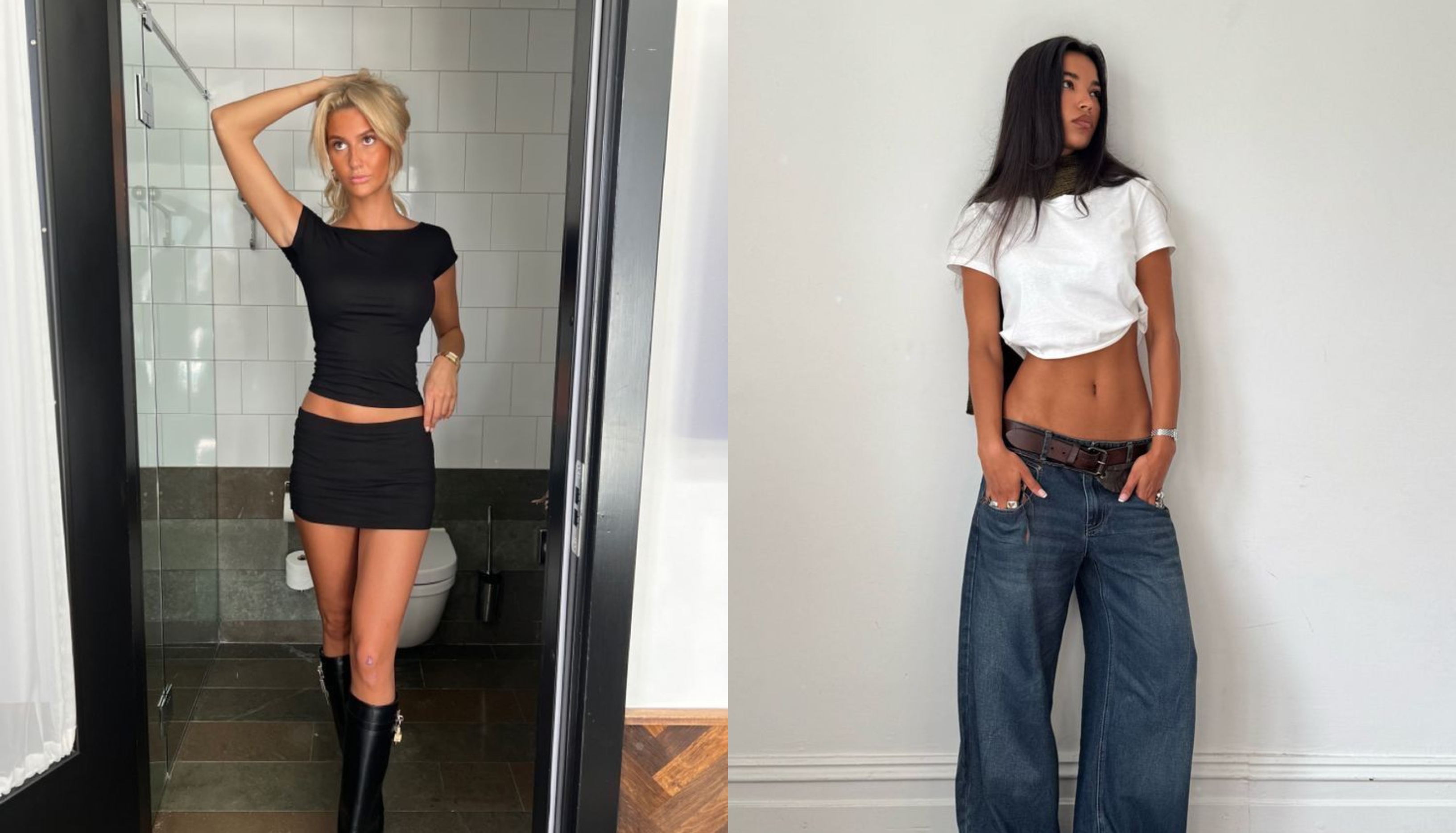 Το comeback των 2000s: low-rise jeans, μίνι φούστες και statement ζώνες