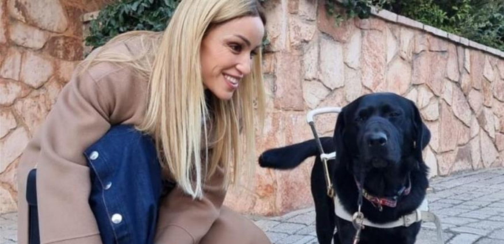 Οδηγός ταξί αρνήθηκε στην Καρολίνα Πελενδρίτου, να έχει μαζί τον σκύλο-οδηγό της: “Κουμάντο κάνω εγώ”