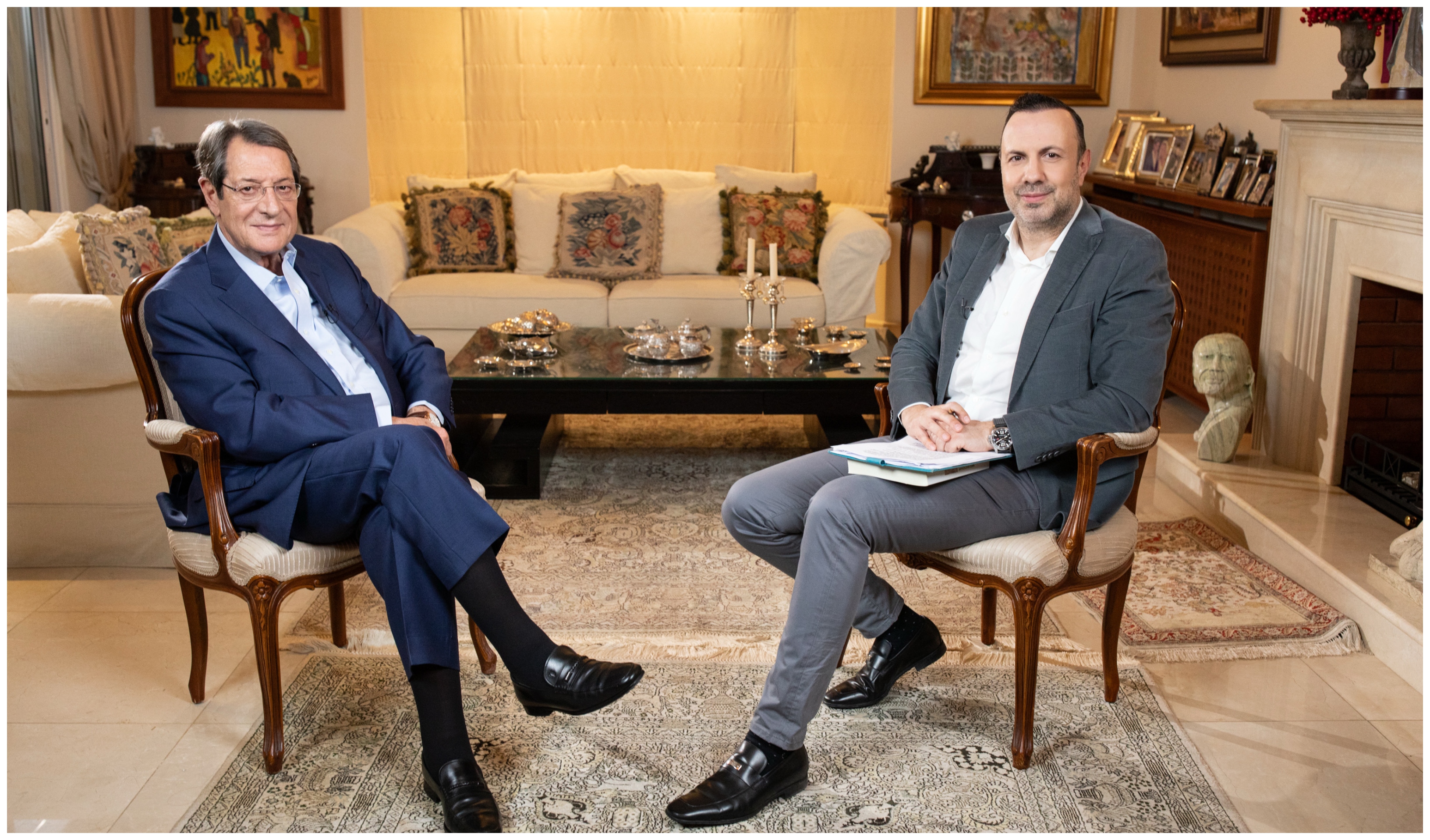 «ΤΕΤ-Α-ΤΕΤ ΣΤΟΝ ALPHA» με τον τέως Πρόεδρο της Κυπριακής Δημοκρατίας κ. Νίκο Αναστασιάδη