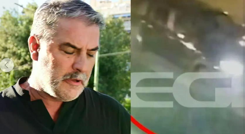 Βασίλης Μπισμπίκης: Βίντεο-ντοκουμέντο με τη στιγμή μετά το τρακάρισμα