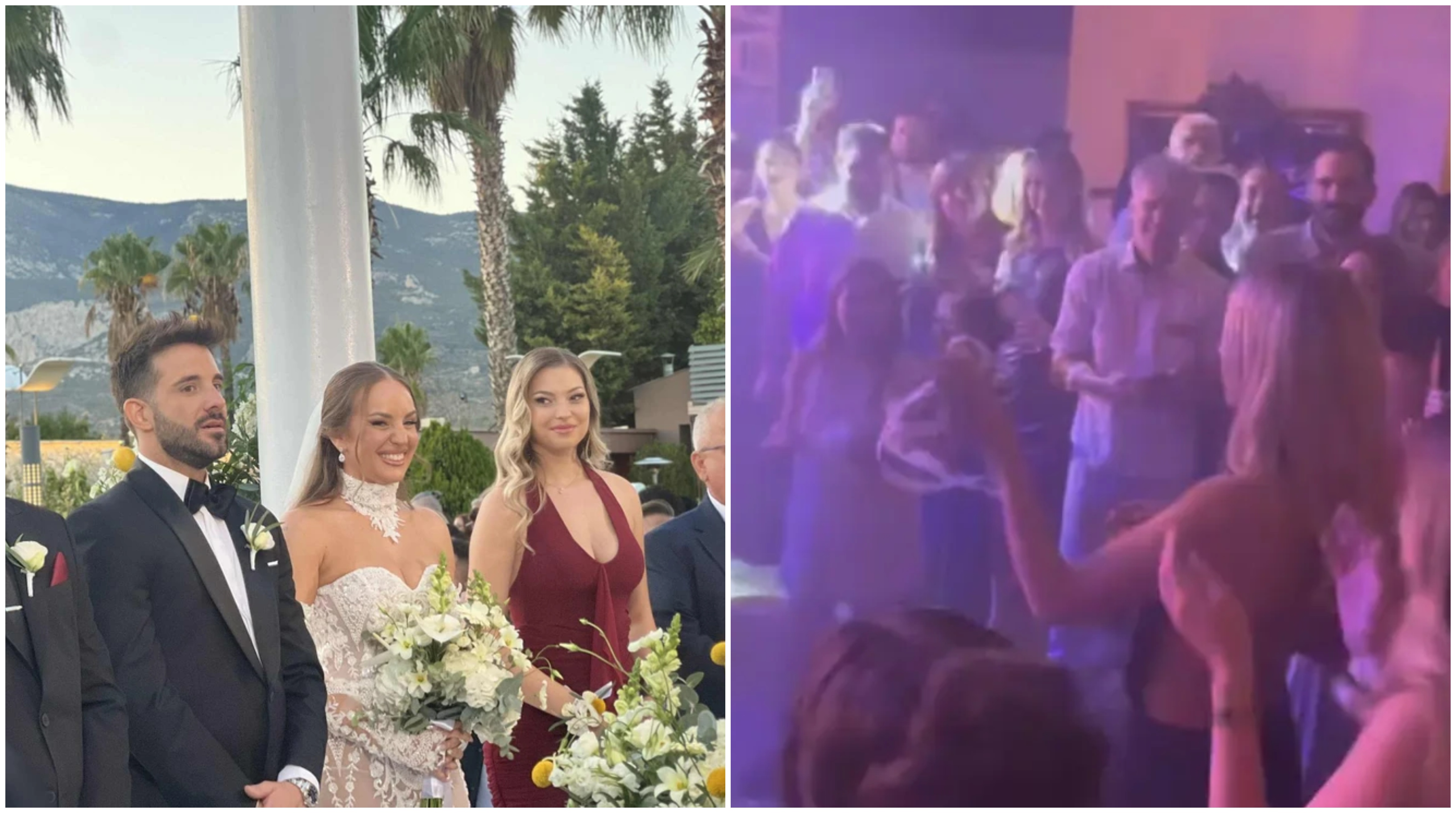 Γαρυφαλλιά Καληφώνη: Έπιασε την ανθοδέσμη στον γάμο Ανδρομάχης & Λιβάνη – Η αντίδρασή της (ΒΙΝΤΕΟ)