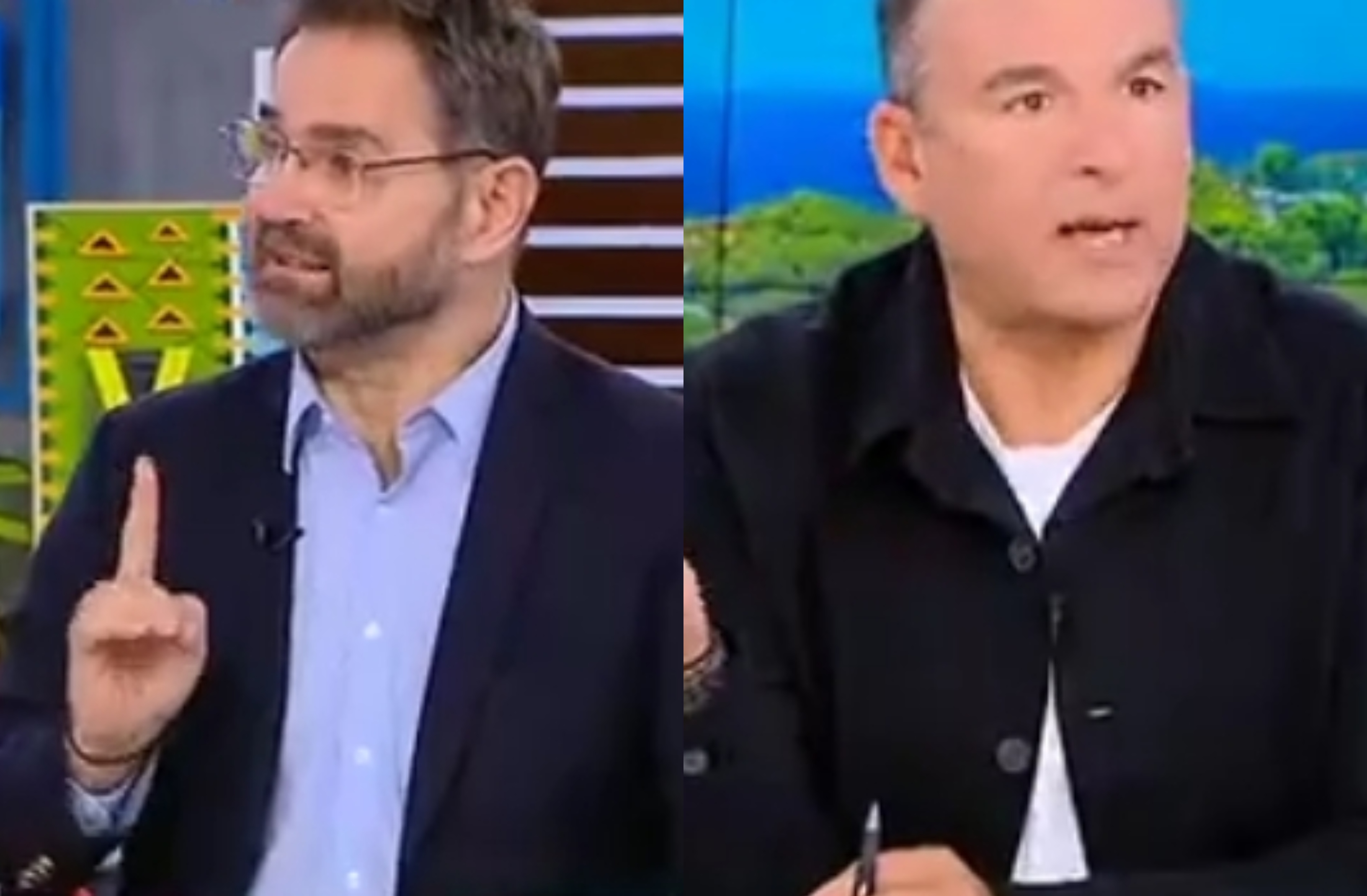 Άγριο ξέσπασμα από τον Λιάγκα στον Μπαλάσκα – «Την εκπομπή αυτή τη διευθύνω εγώ» – Τι συνέβη;