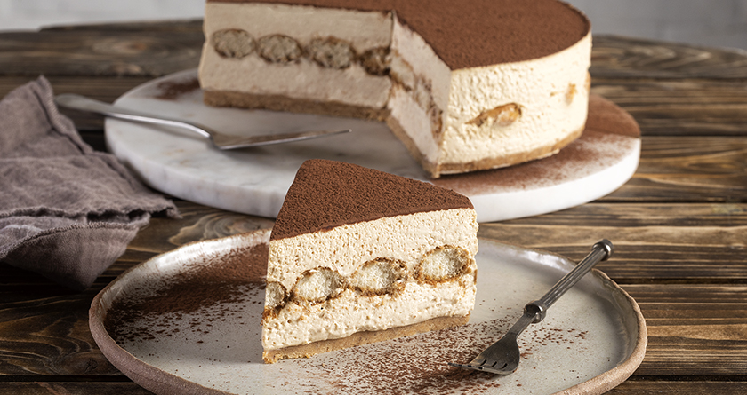 Συνταγή για ανάποδο cheesecake τιραμισού