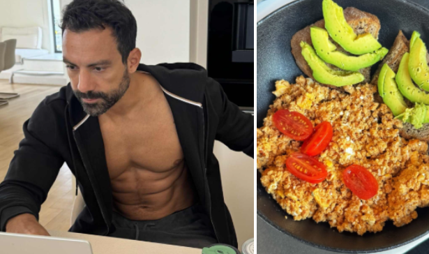 Eye Candy! Η καλημέρα του Τανιμανίδη, το healthy πρωινό που επιλέγει και το tip για να είναι πάντα σε φόρμα