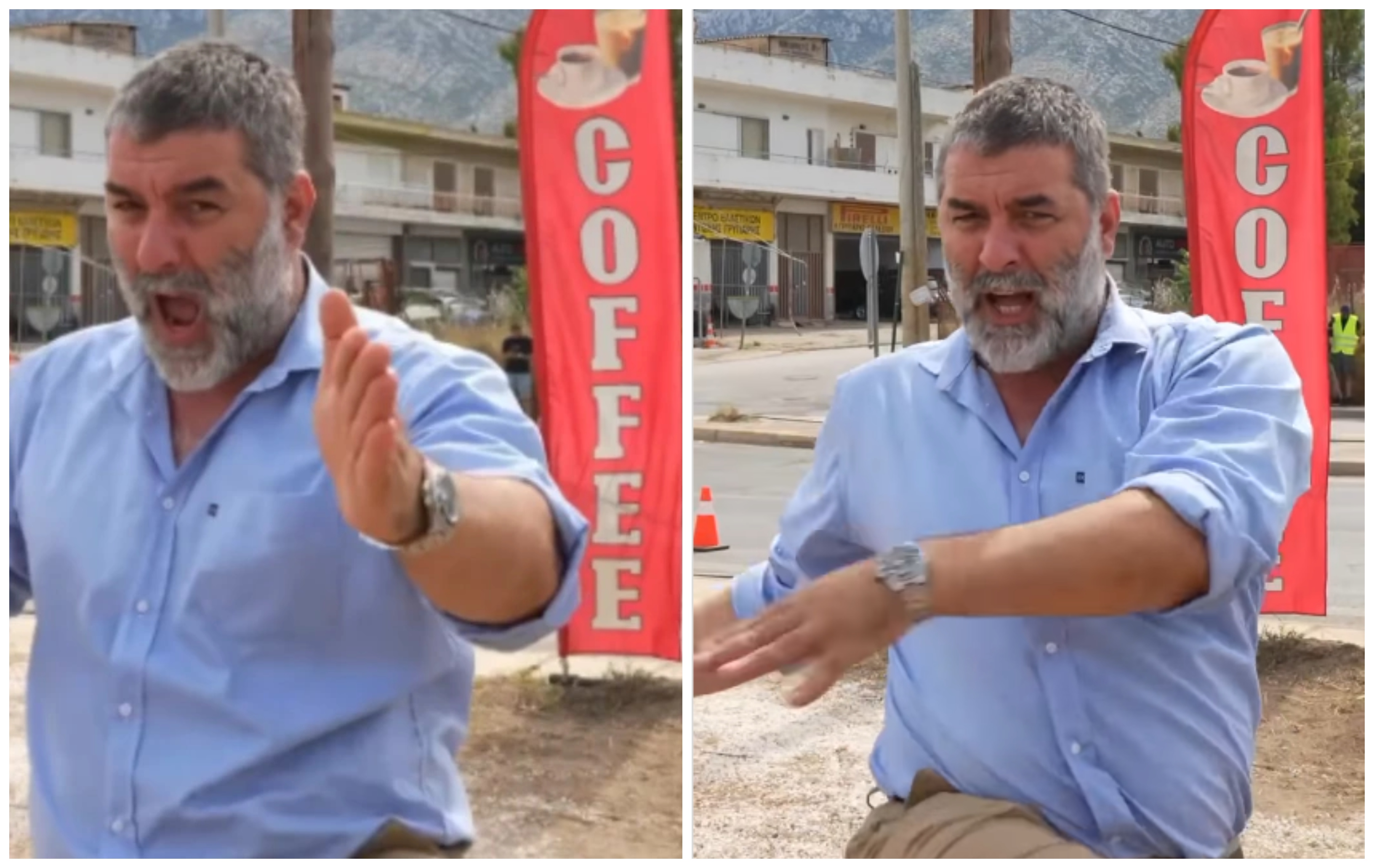 Βασίλης Μπισμπίκης: Μας έδειξε τις ικανότητές του… στο καράτε! (ΒΙΝΤΕΟ)