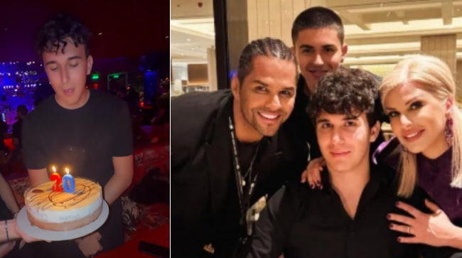 Ο Γιώργος Τσαλίκης στην Κύπρο για το πάρτυ έκπληξη του γιου του στην Λευκωσία – Δείτε εικόνες