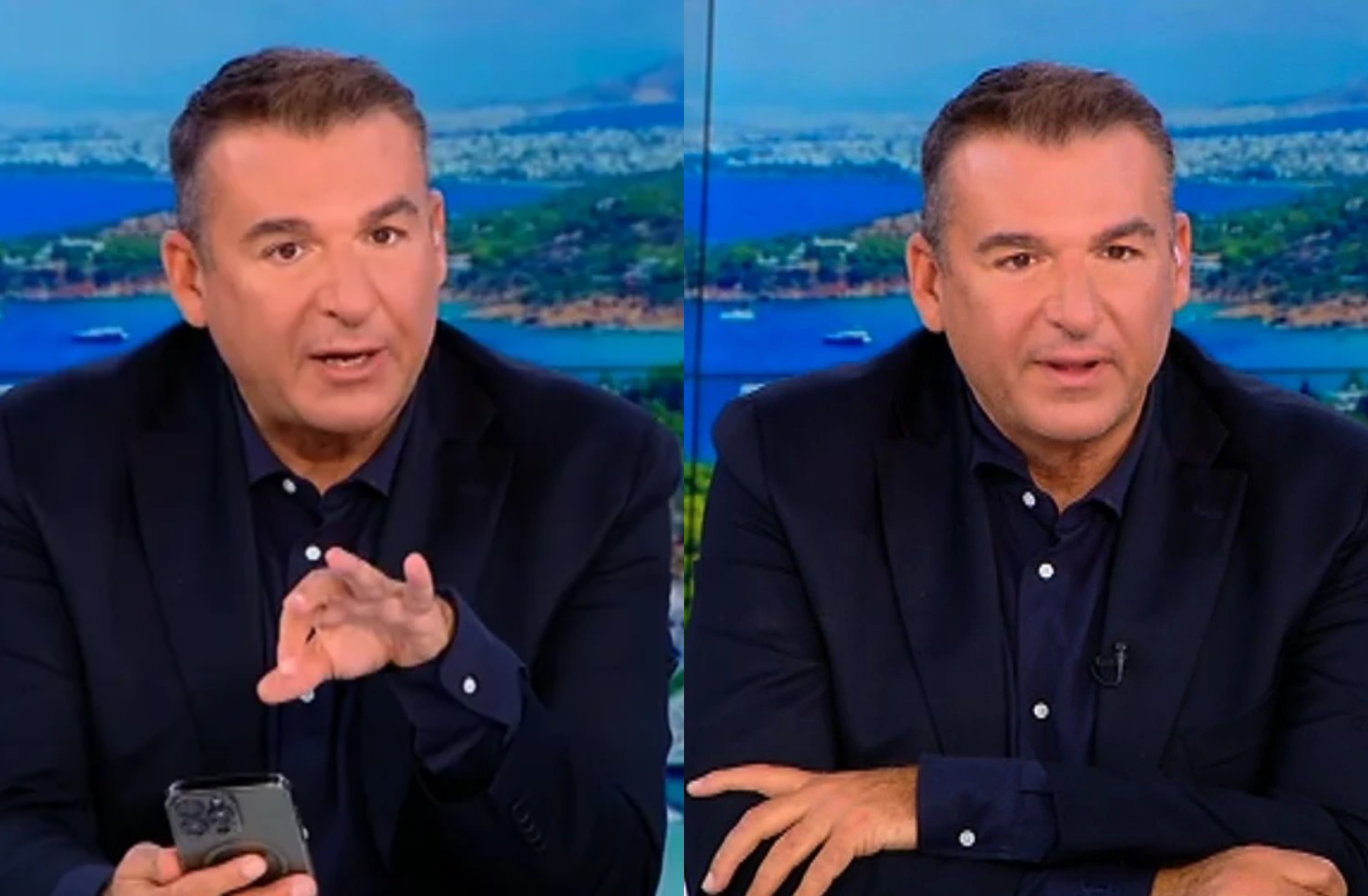 Γιώργος Λιάγκας: Το αναπάντεχο τηλεφώνημα on air – «Έχει πλημμυρίσει το σπίτι μου!» (ΒΙΝΤΕΟ)