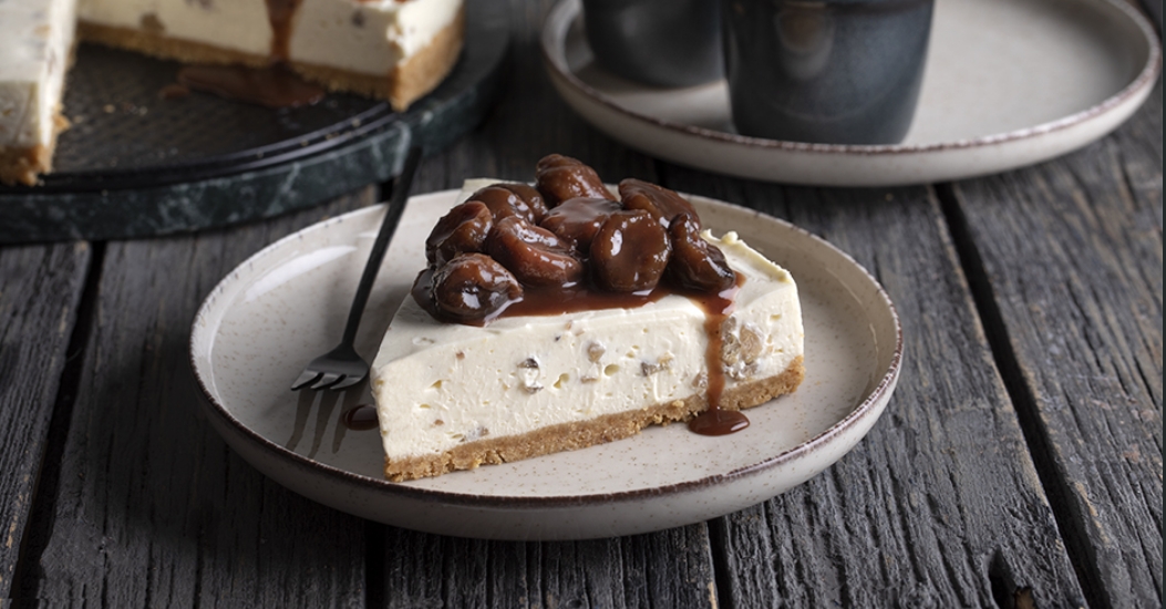 Γλυκιά συνταγή για Cheesecake κάστανο