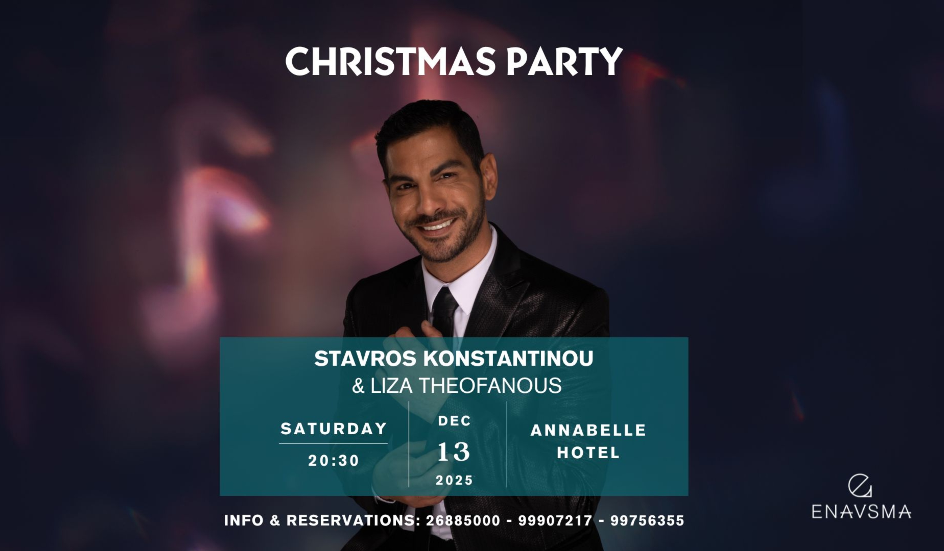 Γιορτινές νότες & φιλανθρωπική μαγεία – ENAVSMA Foundation στο Annabelle με τον Σταύρο Κωνσταντίνου