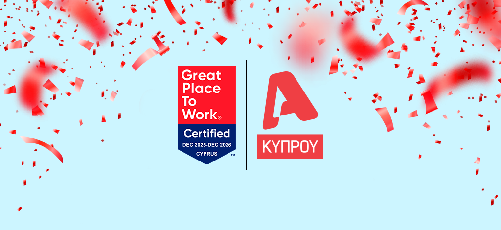Ο Alpha Κύπρου ο μοναδικός Όμιλος Μέσων Ενημέρωσης με τη διάκριση Great Place to Work®