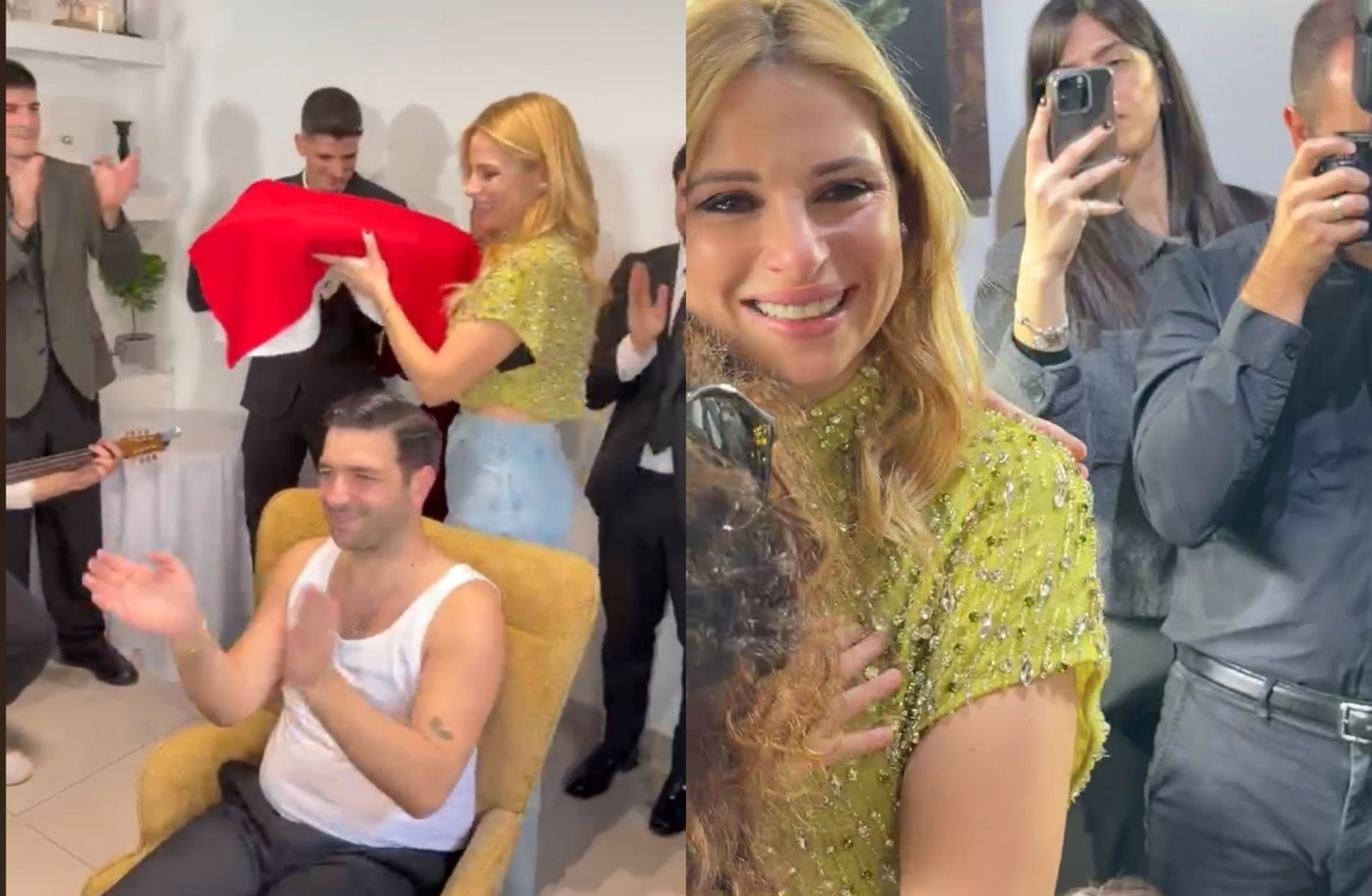 Χριστιάνα Αριστοτέλους: «Λύγισε» στα αλλάματα του Χάρη Παπαθεοχάρους – Τα δάκρυα χαράς