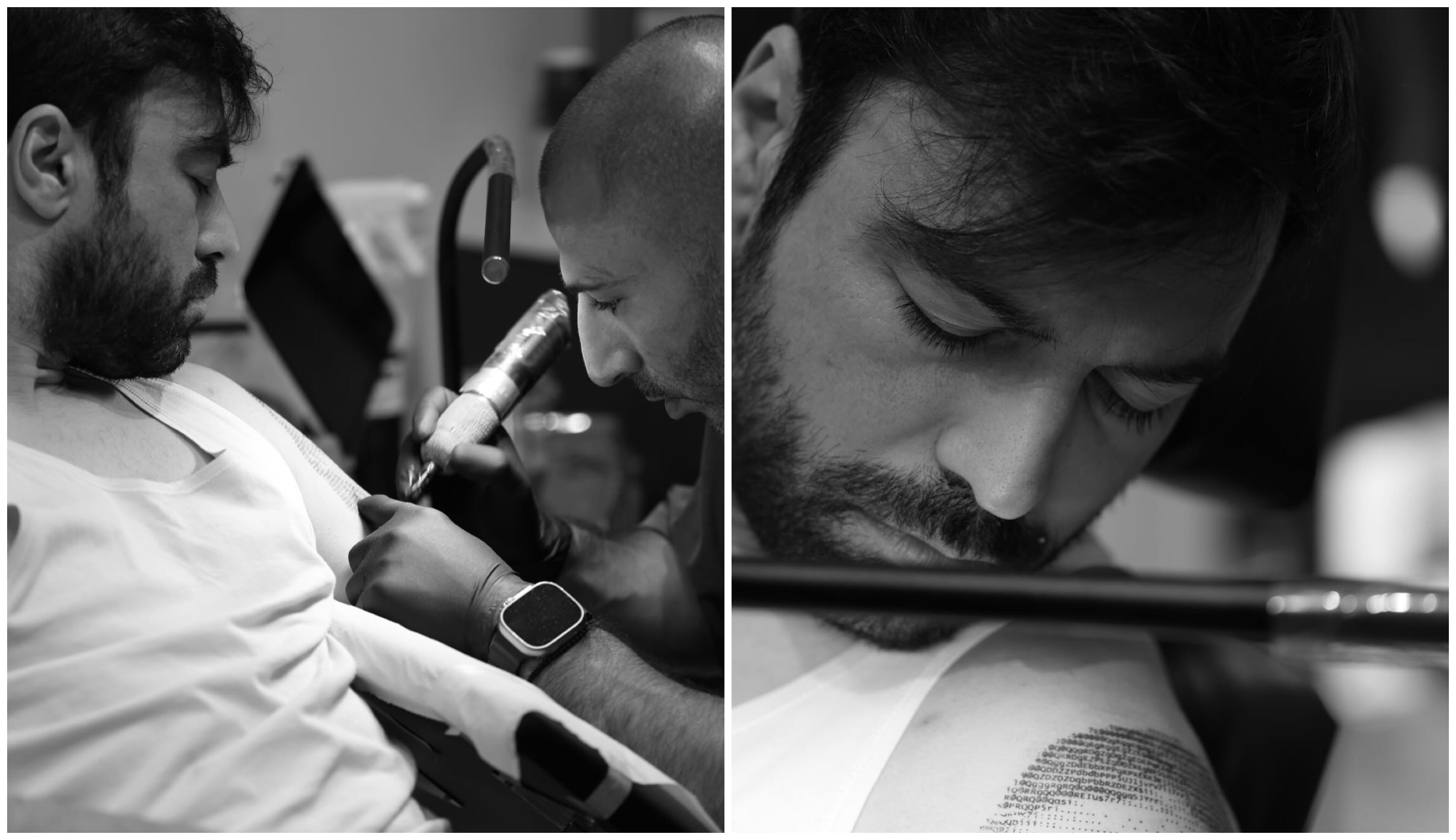 Ανδρέας Γεωργίου: Έκανε τατουάζ τη Σιμώνη στο μπράτσο του (ΒΙΝΤΕΟ)