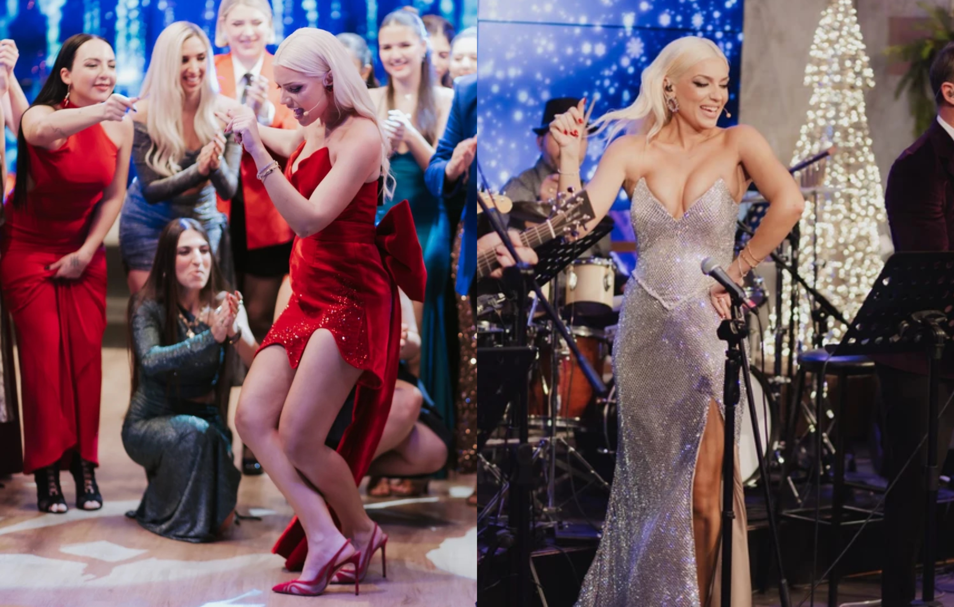 Με αυτά τα δύο γιορτινά outfits έκλεψε τις εντυπώσεις η Άντρη Καραντώνη στο «Πρωτοχρονιά στον ALPHA»