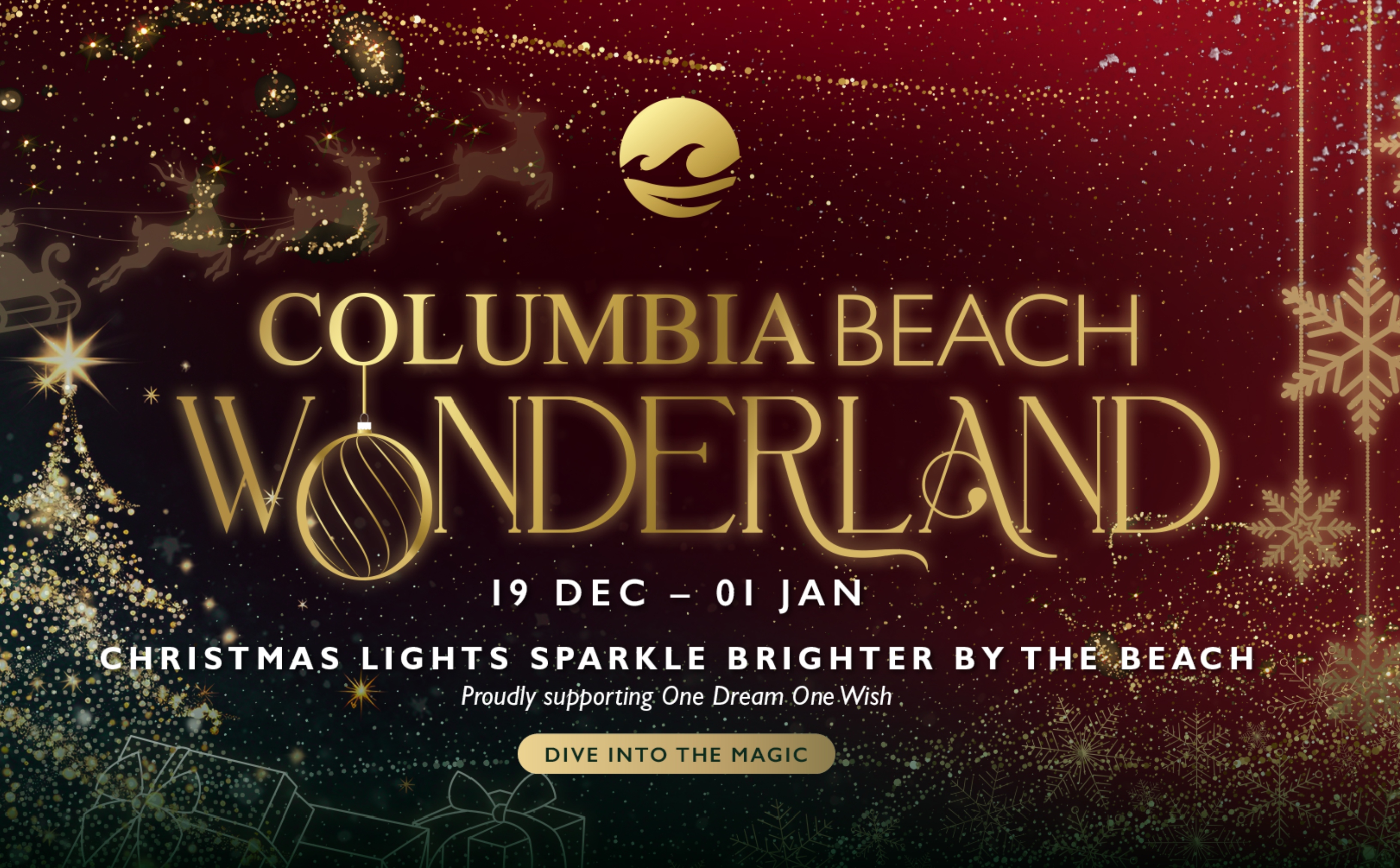 Columbia Beach Wonderland: Μαγικές γιορτές δίπλα στη θάλασσα