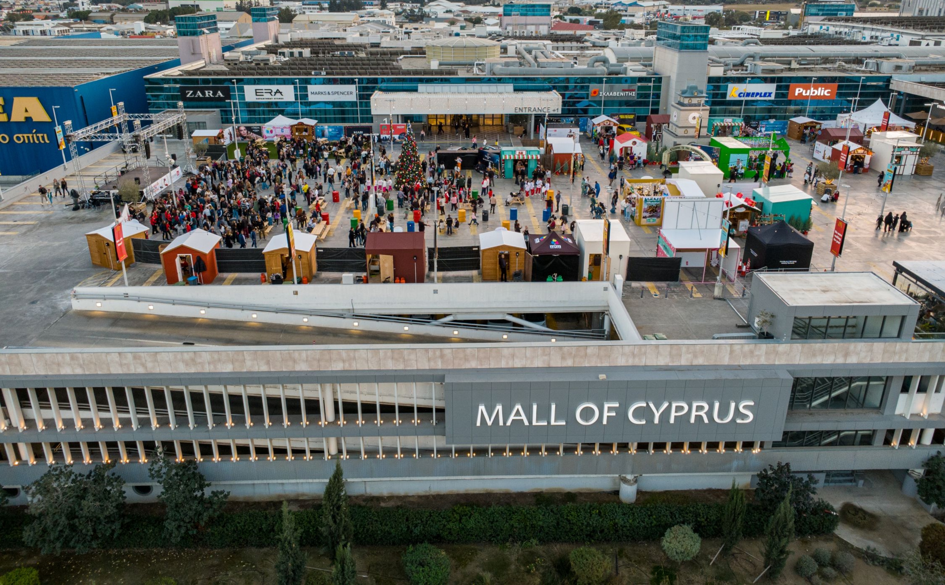 Το Rooftop Christmas στο Mall of Cyprus ανεβάζει την εορταστική περίοδο σε νέα ύψη
