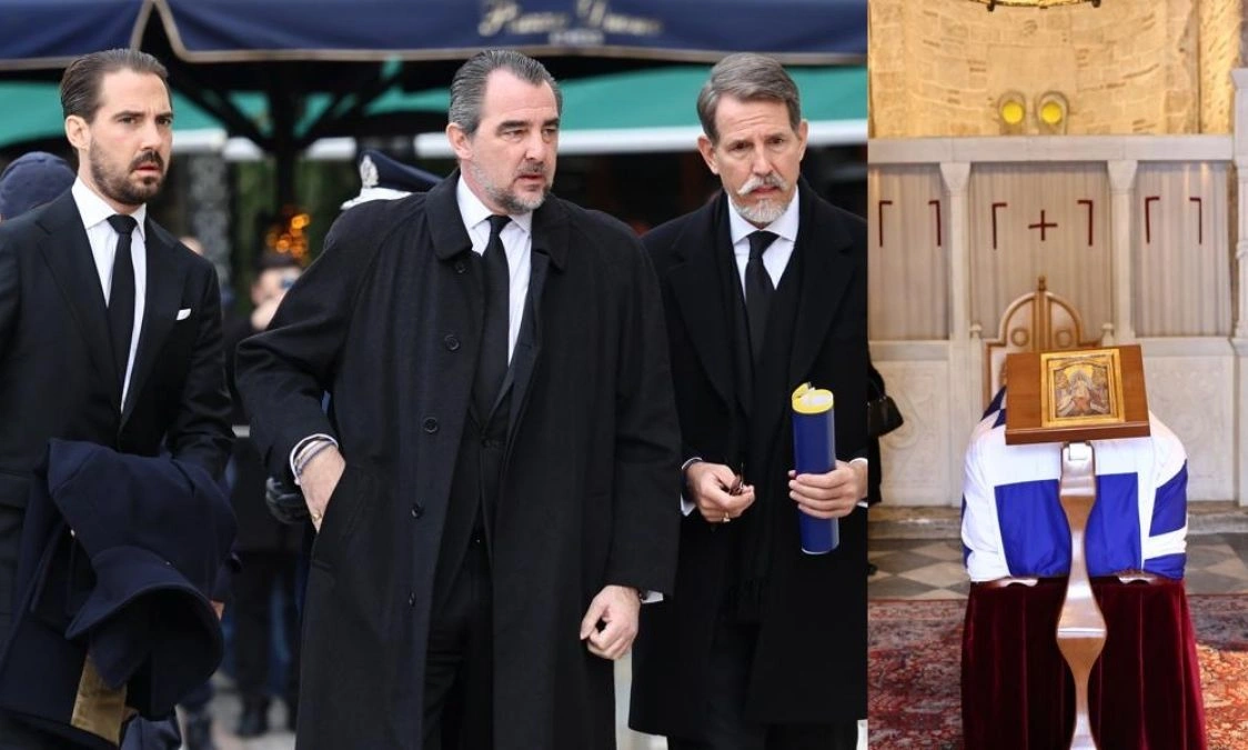 Κηδεία πριγκίπισσας Ειρήνης: Οι πρώτες αφίξεις στη Μητρόπολη Αθηνών (ΦΩΤΟ)