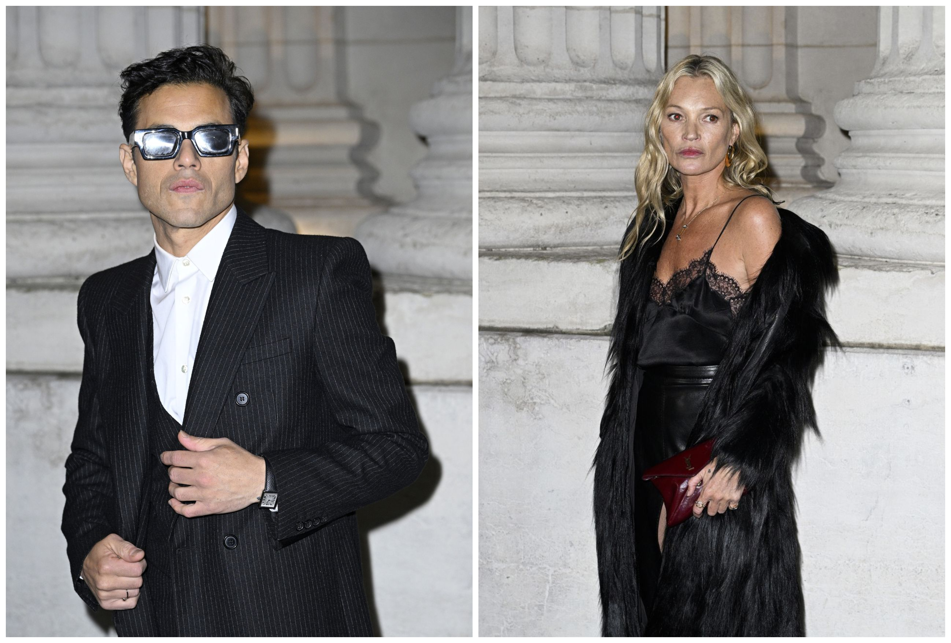 Saint Laurent: Οι λαμπερές εμφανίσεις στο front row του οίκου στο Παρίσι (ΦΩΤΟ)