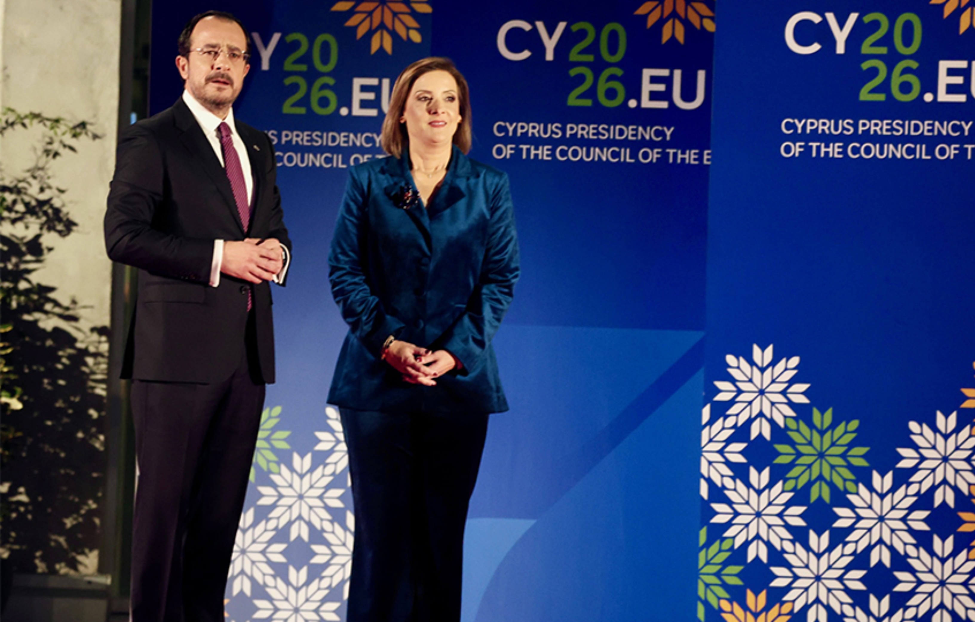 Εντυπωσίασε με την εμφάνιση της η Φιλίππα Καρσερά στη τελετή έναρξης της Προεδρίας