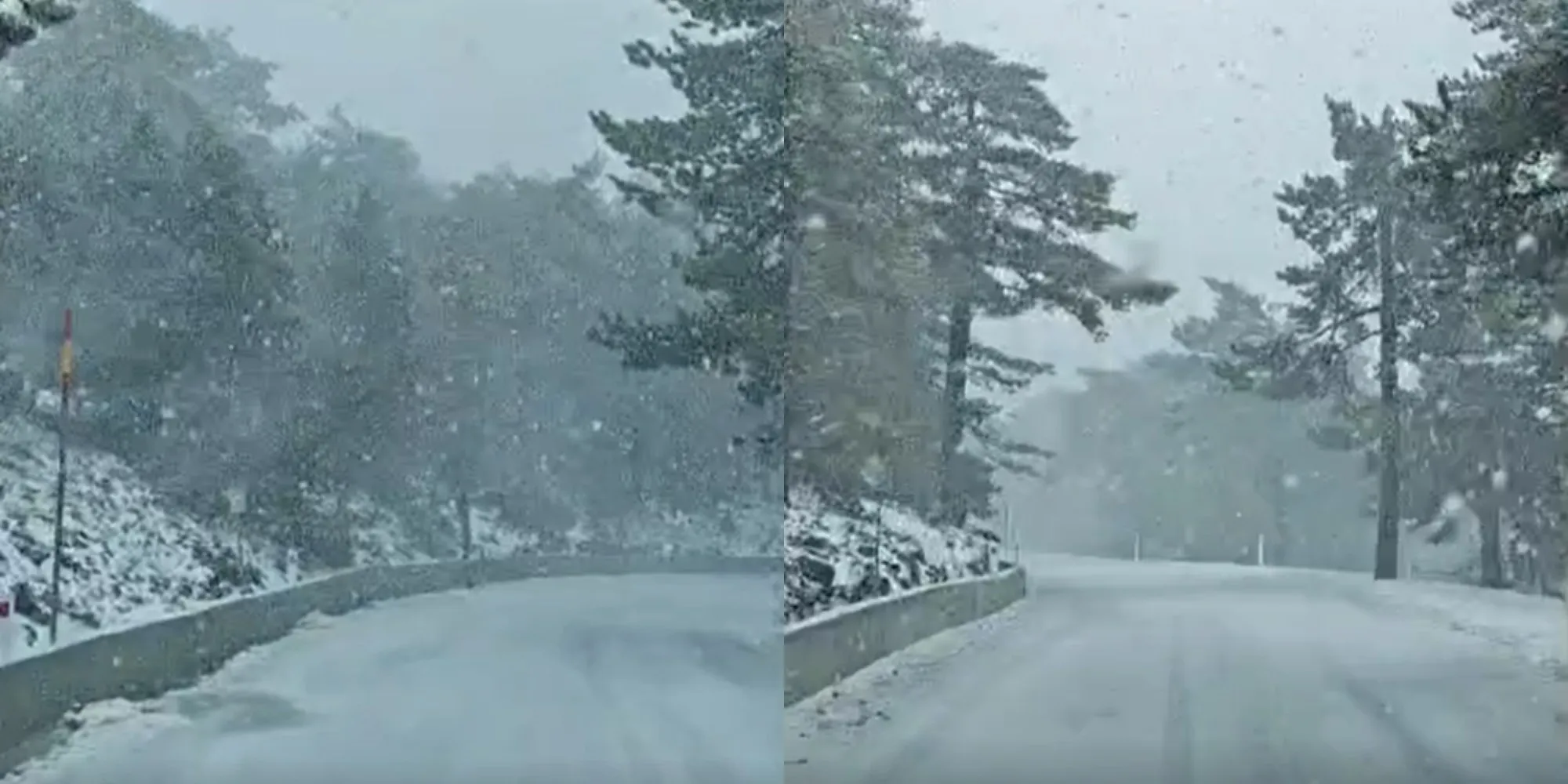 Ντύνεται στα λευκά το Τροόδος – LIVE ΒΙΝΤΕΟ