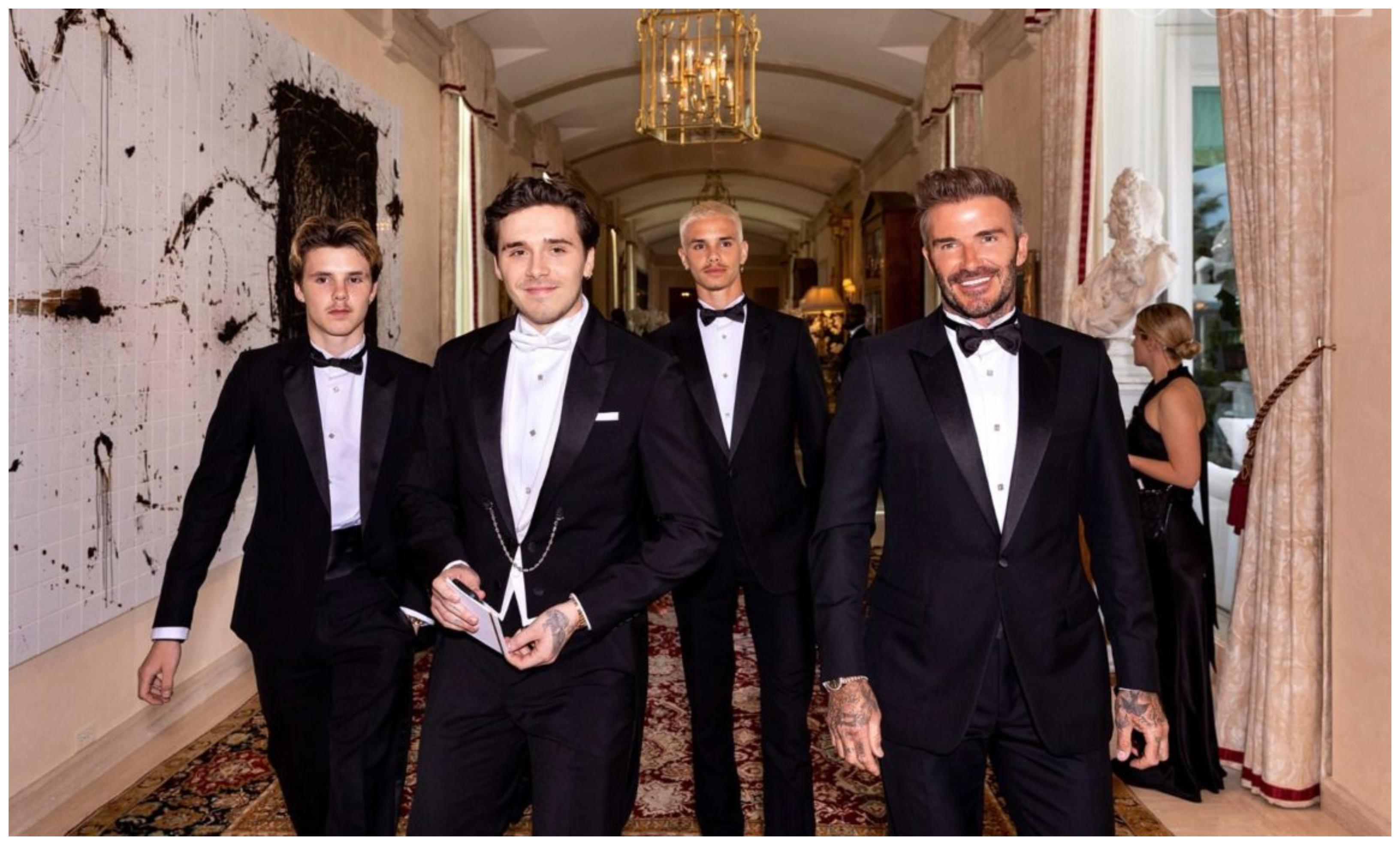 Ρομέο Μπέκαμ: Έκανε τατουάζ για την οικογένειά του, την ώρα που ο Μπρούκλιν σβήνει τα δικά του