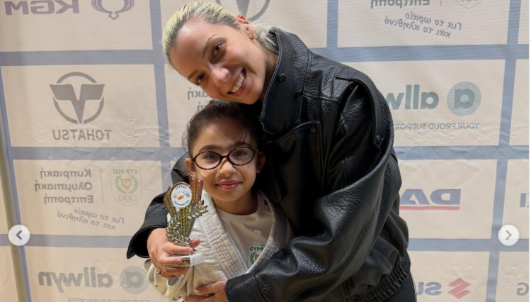 Η κόρη της Καραντώνη πήρε το χρυσό στους Παγκύπριους Aγώνες Tζούντο – Η συγκινητική ανάρτηση