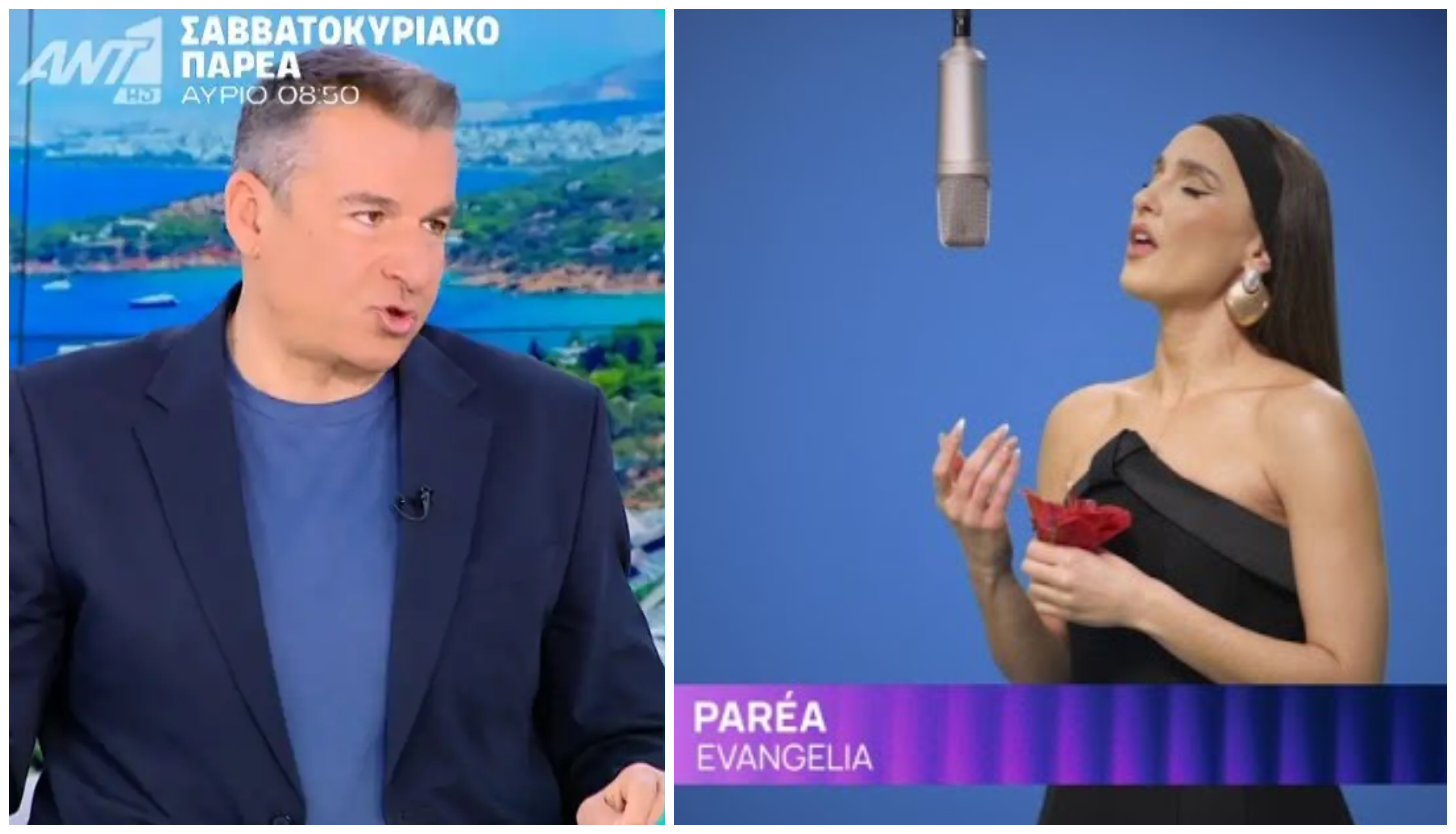 Οι “αιχμές” του Λιάγκα για το τραγούδι της Ευαγγελίας: «Δεν θα βγει καν αυτή»