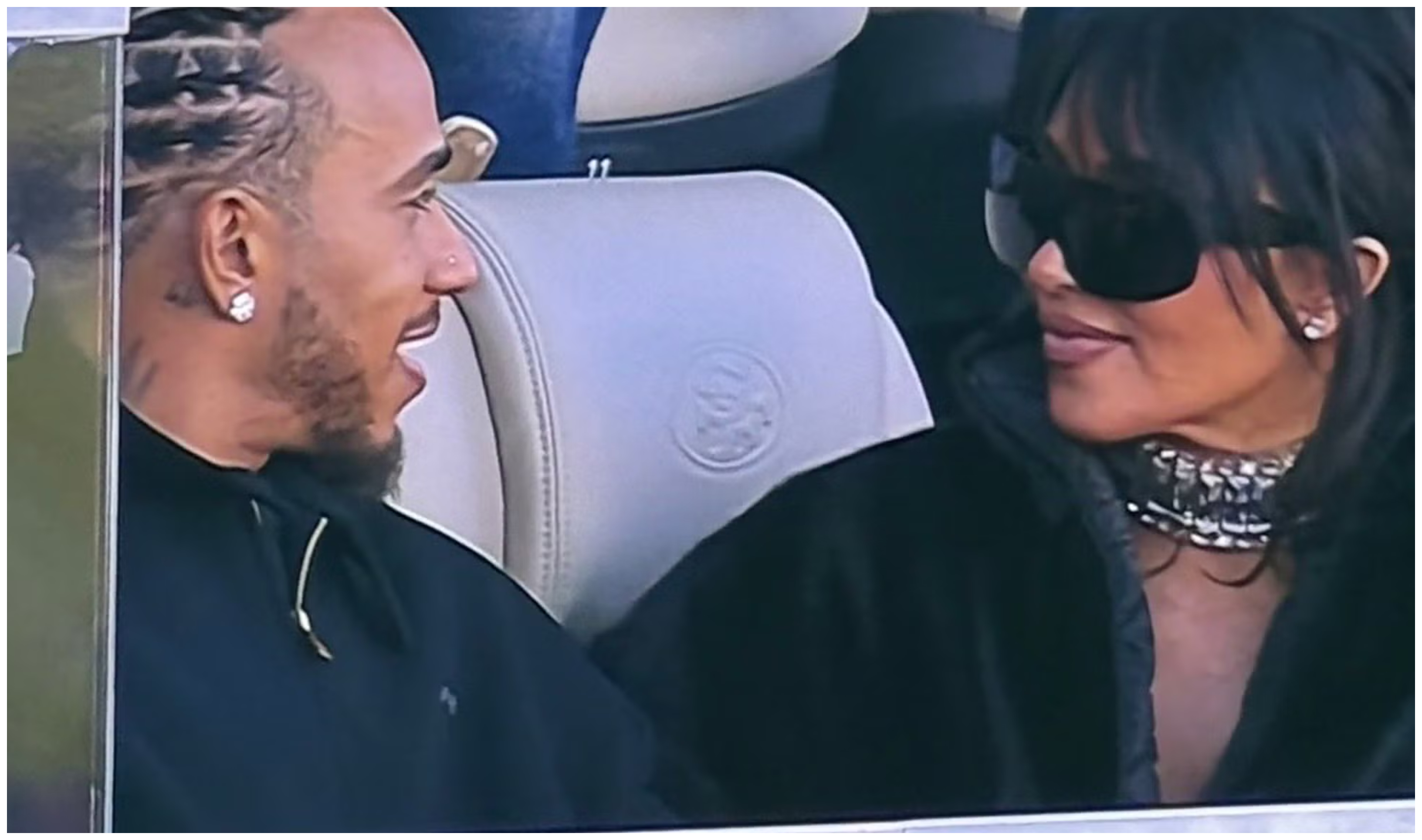 Κιμ Καρντάσιαν & Λιούις Χάμιλτον: Η πρώτη επίσημη κοινή εμφάνιση στο Super Bowl