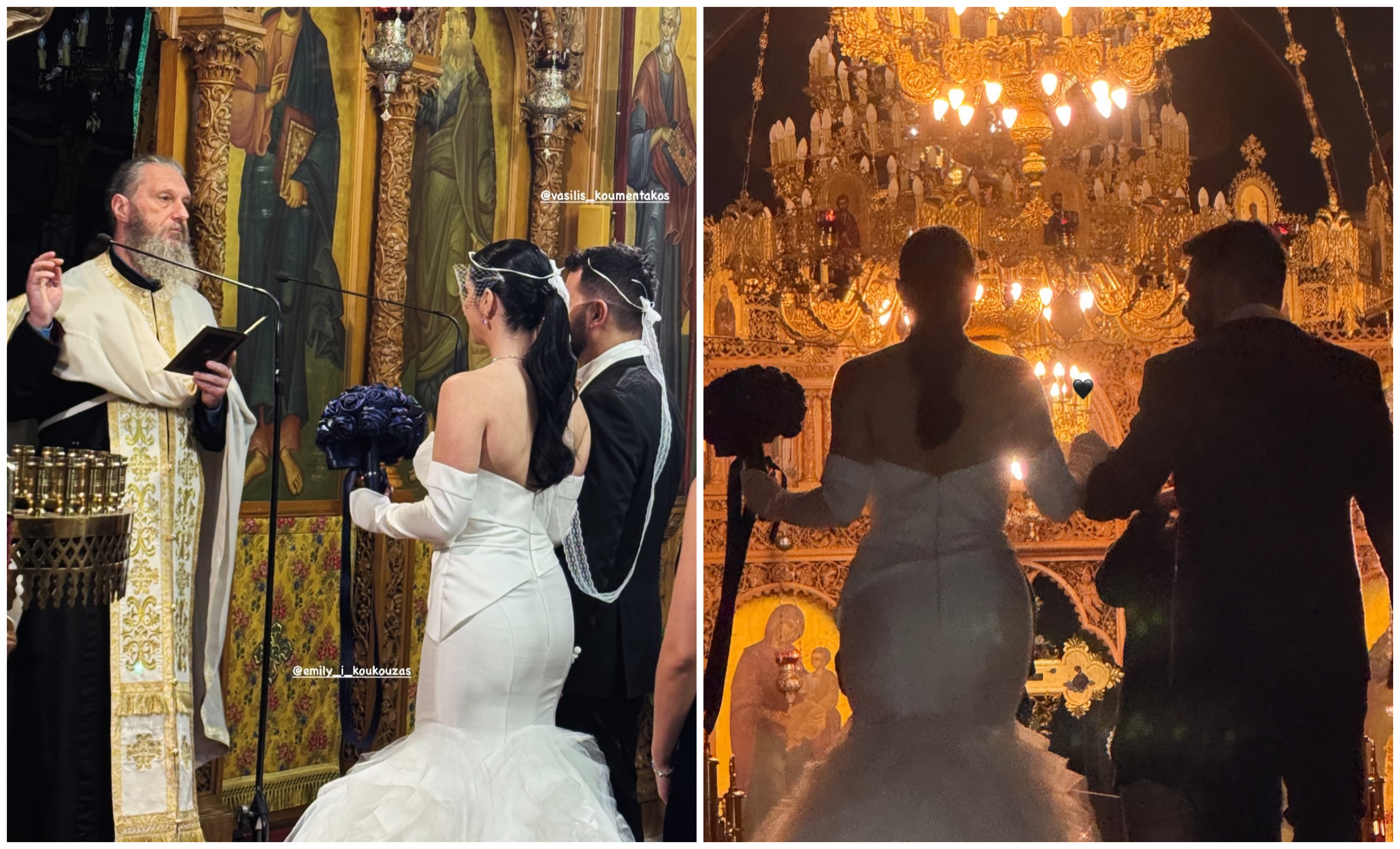 Βασίλης Κουμεντάκος: Παντρεύτηκε την αγαπημένη του Έμιλη Κούκουζα (BINTEO)