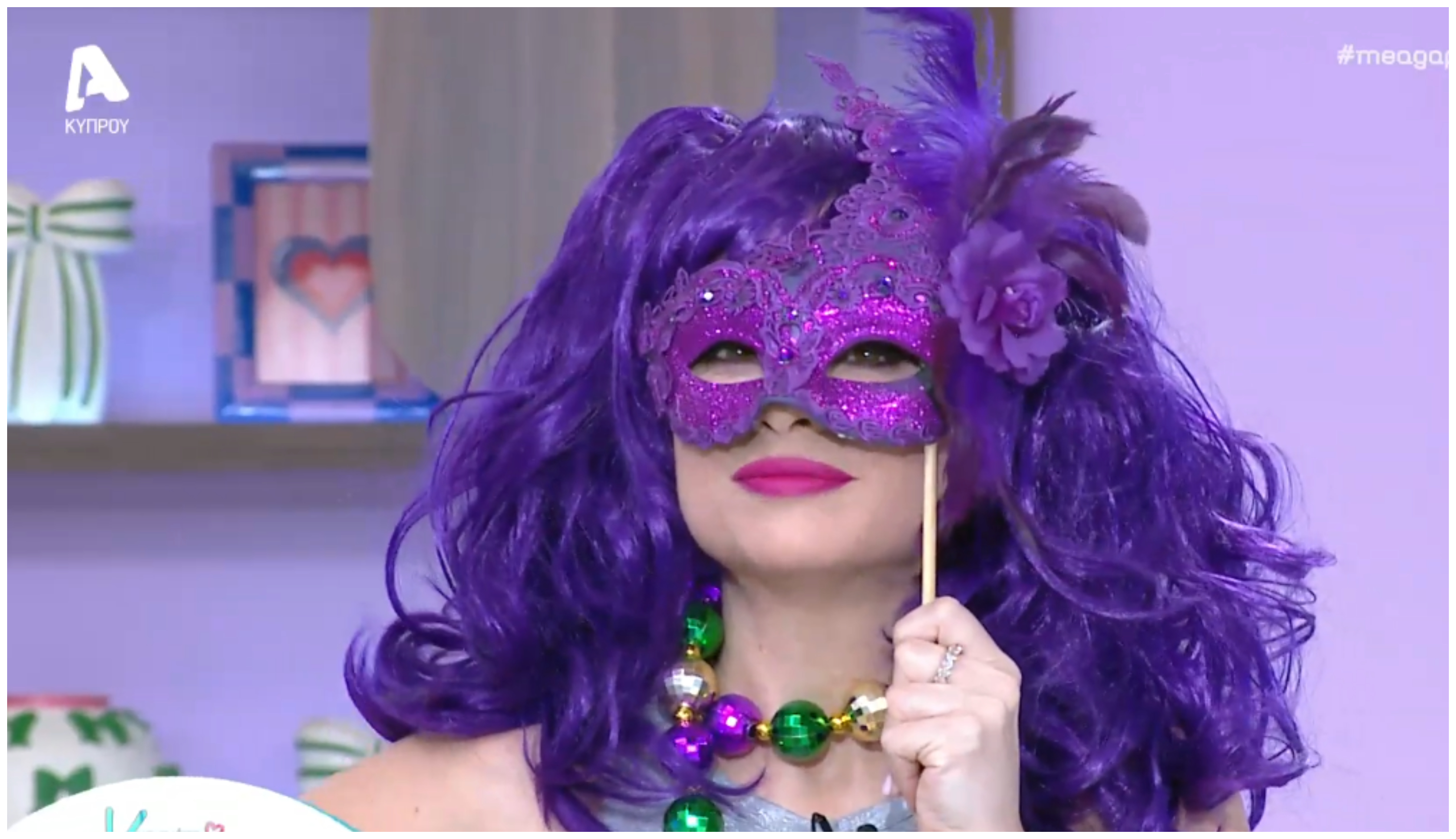 Χριστιάνα Αριστοτέλους: Μεταμφιέστηκε σε Disco Girl και το πλατό πήρε «φωτιά» (ΒΙΝΤΕΟ)