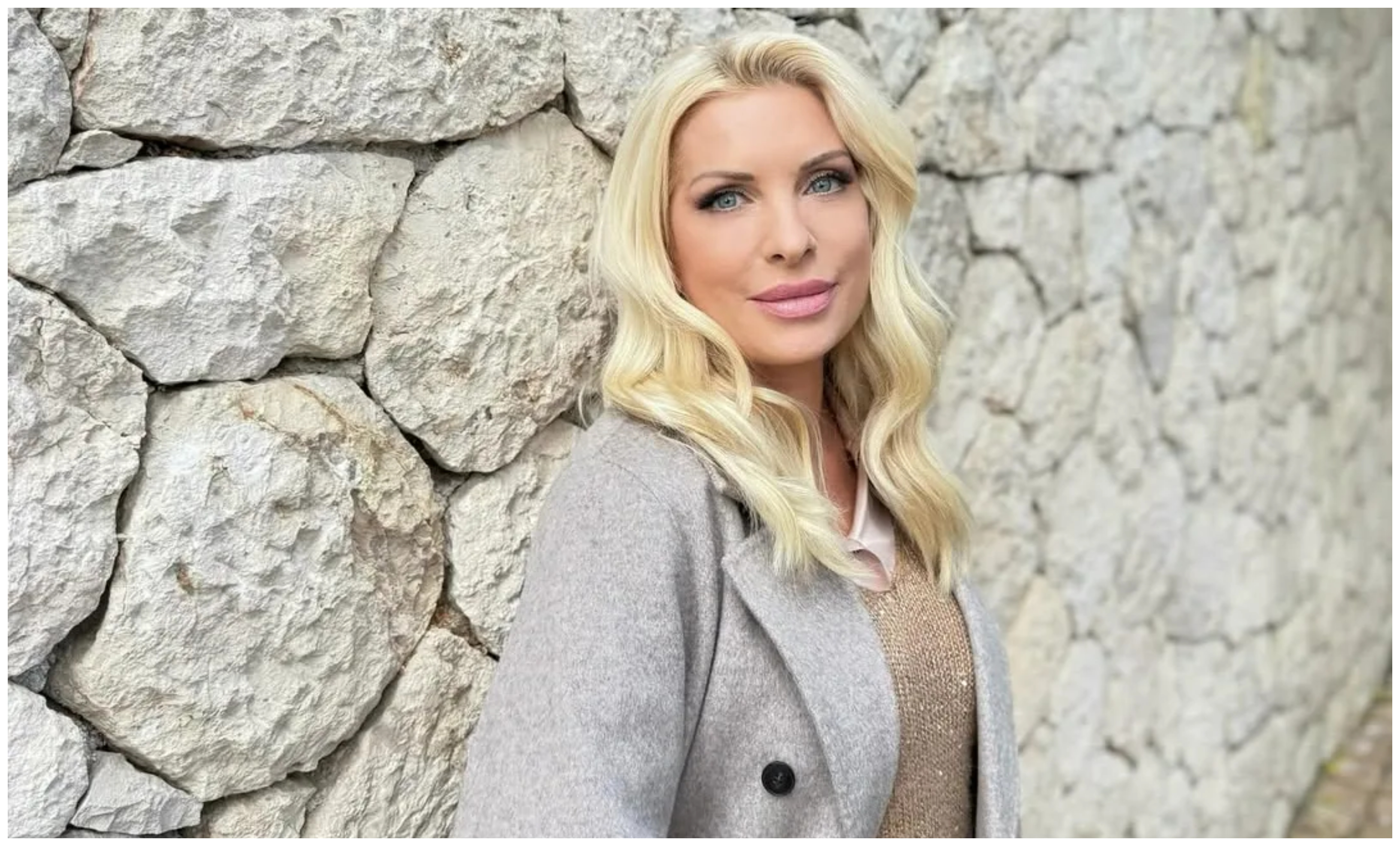 Ανησυχία για την Μενεγάκη: Οι φωτογραφίες με τον νάρθηκα στο χέρι & η απάντησή της