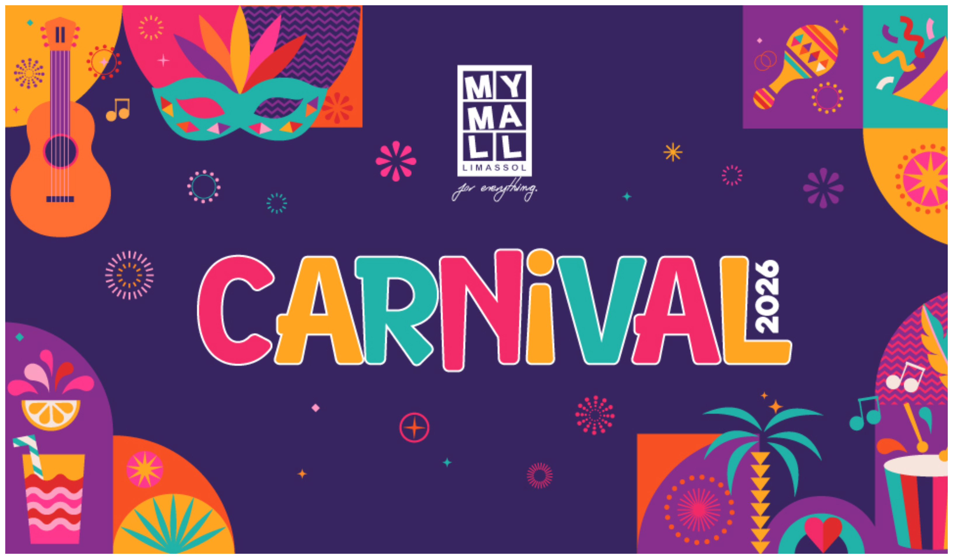 Το Καρναβάλι έρχεται στο My Mall Limassol!