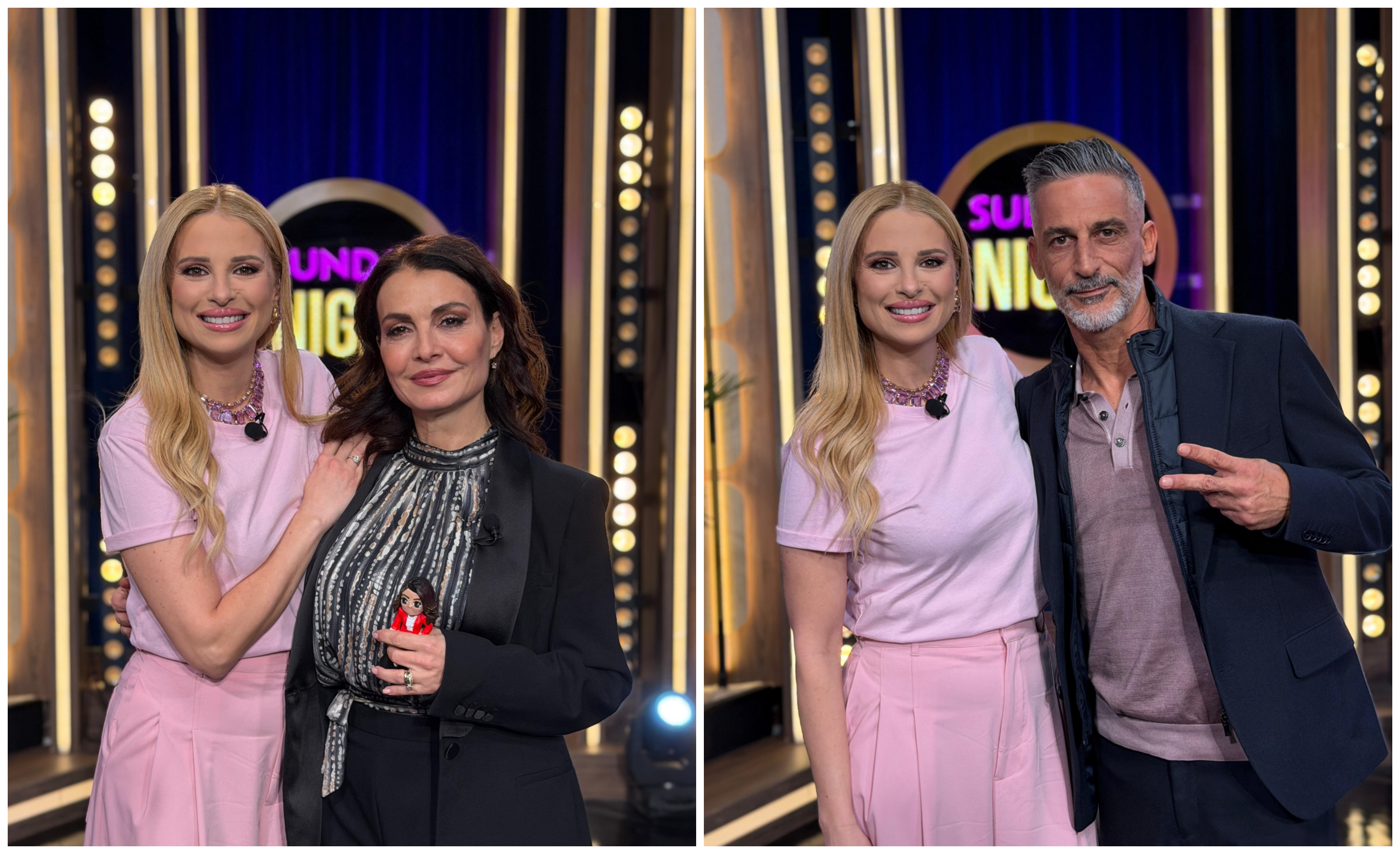 Στο πλατό του «Sunday Night» ο Κώστας Καϊάφας και η Χριστίνα Παυλίδου