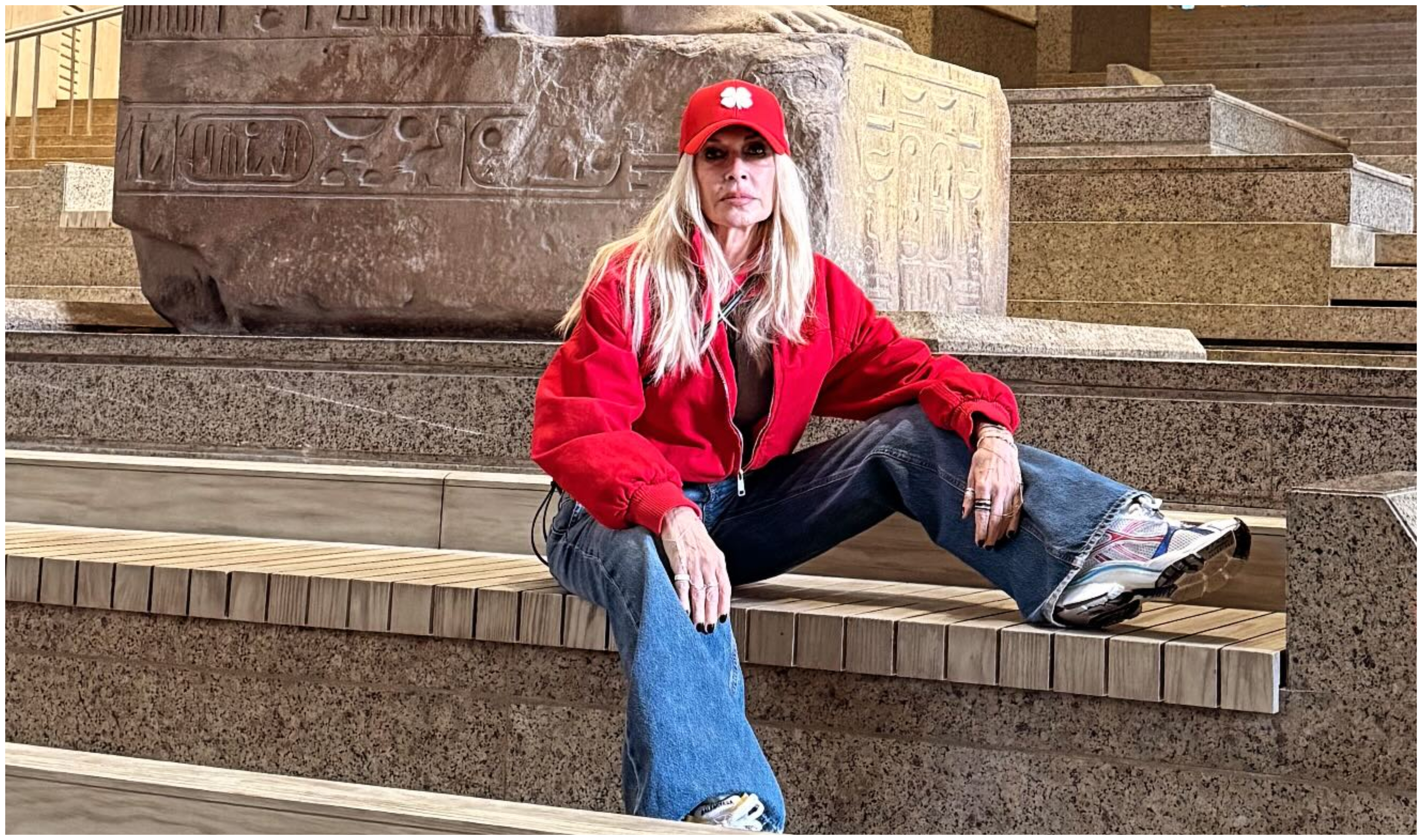 Άννα Βίσση: Ταξίδι στην Αίγυπτο με τους κουμπάρους της (ΦΩΤΟ)