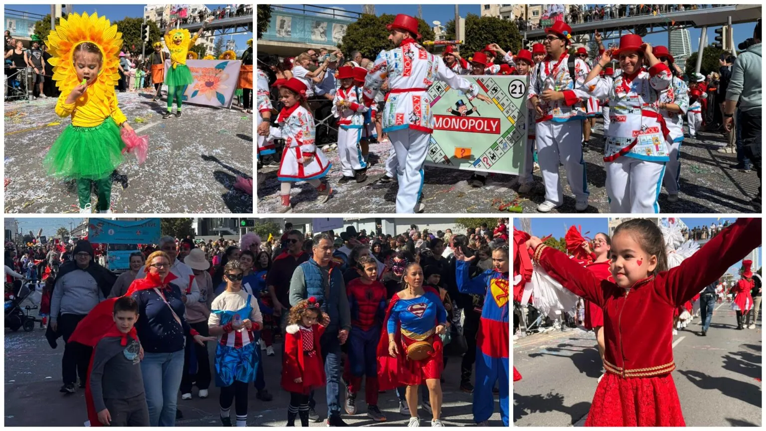 Ρυθμοί καρναβαλιού σε Λεμεσό και Αγλαντζιά (ΒΙΝΤΕΟ & ΦΩΤΟ)