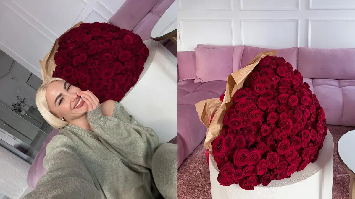 Ιωάννα Τούνη: Πόσο κοστίζει η ανθοδέσμη του Δημήτρη με τα 365 τριαντάφυλλα;