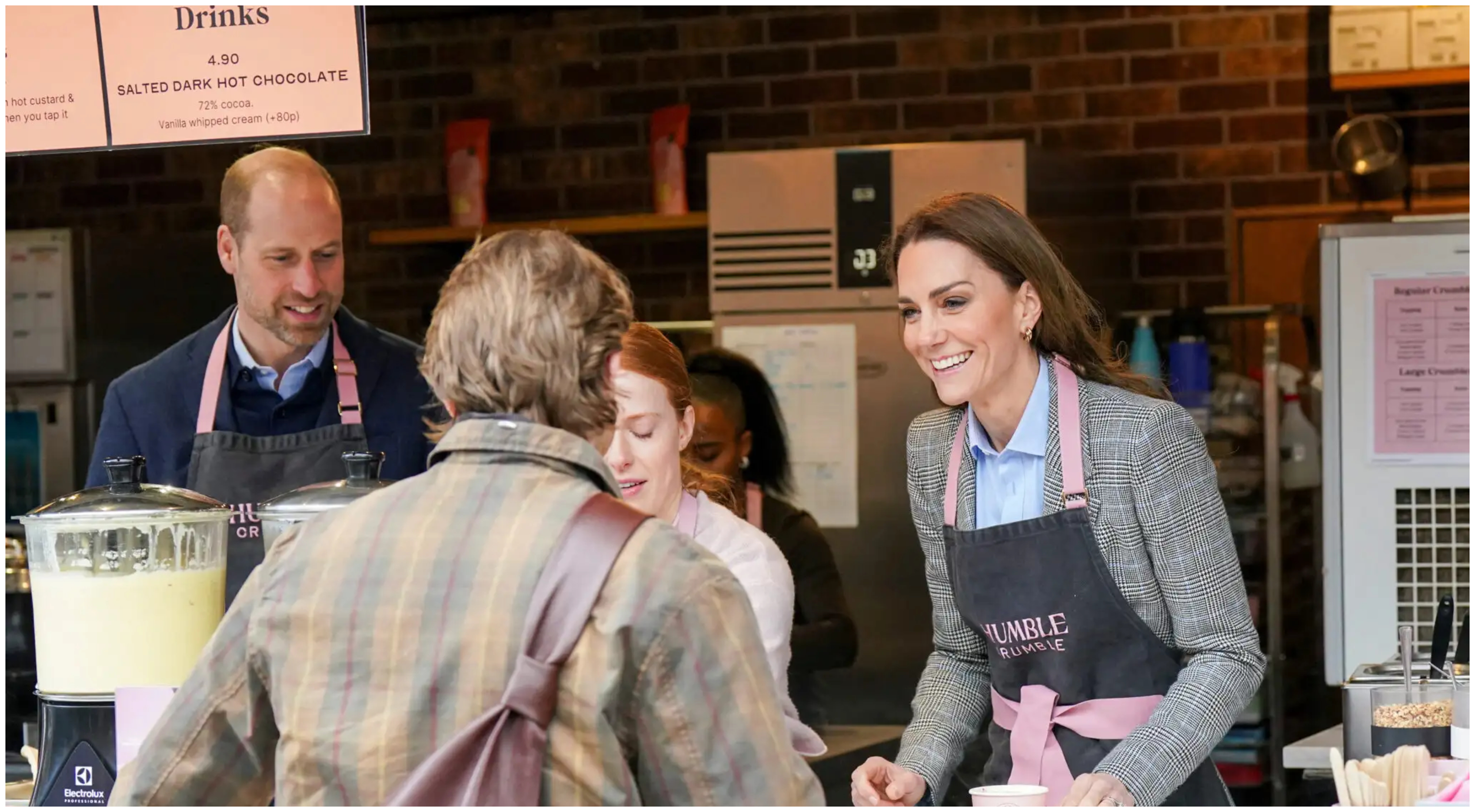 Κate Middleton: Σέρβιρε μπύρες μαζί με τον Πρίγκιπα William στην αγορά του Λονδίνου (ΦΩΤΟ)