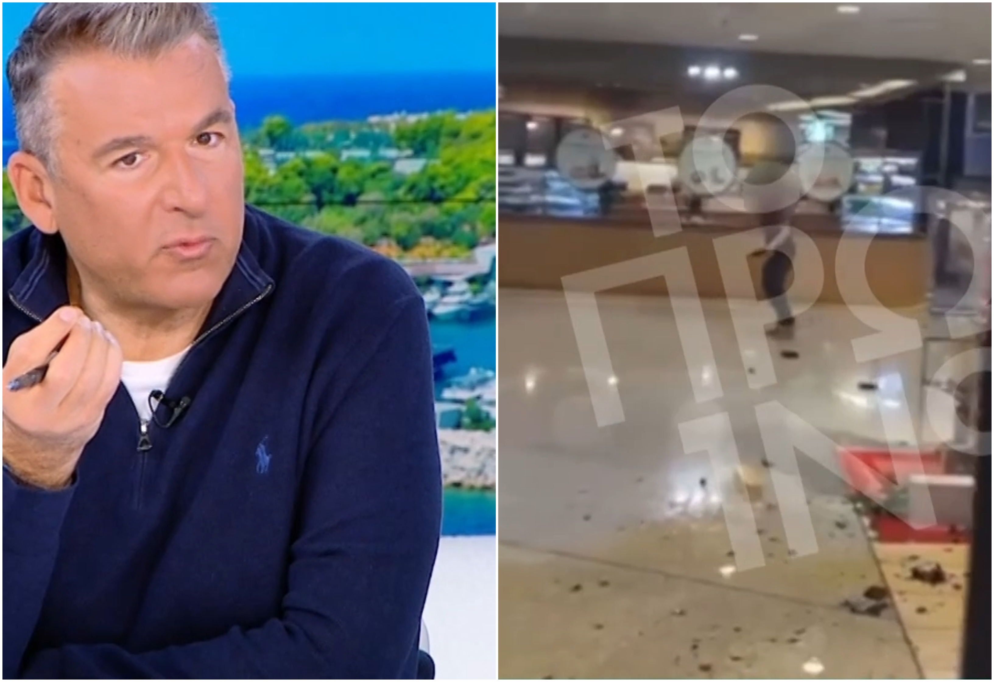 Βίντεο σοκ από το «Ελευθέριος Βενιζέλος»: 35χρονος Κύπριος κατέστρεψε τα πάντα στα duty free