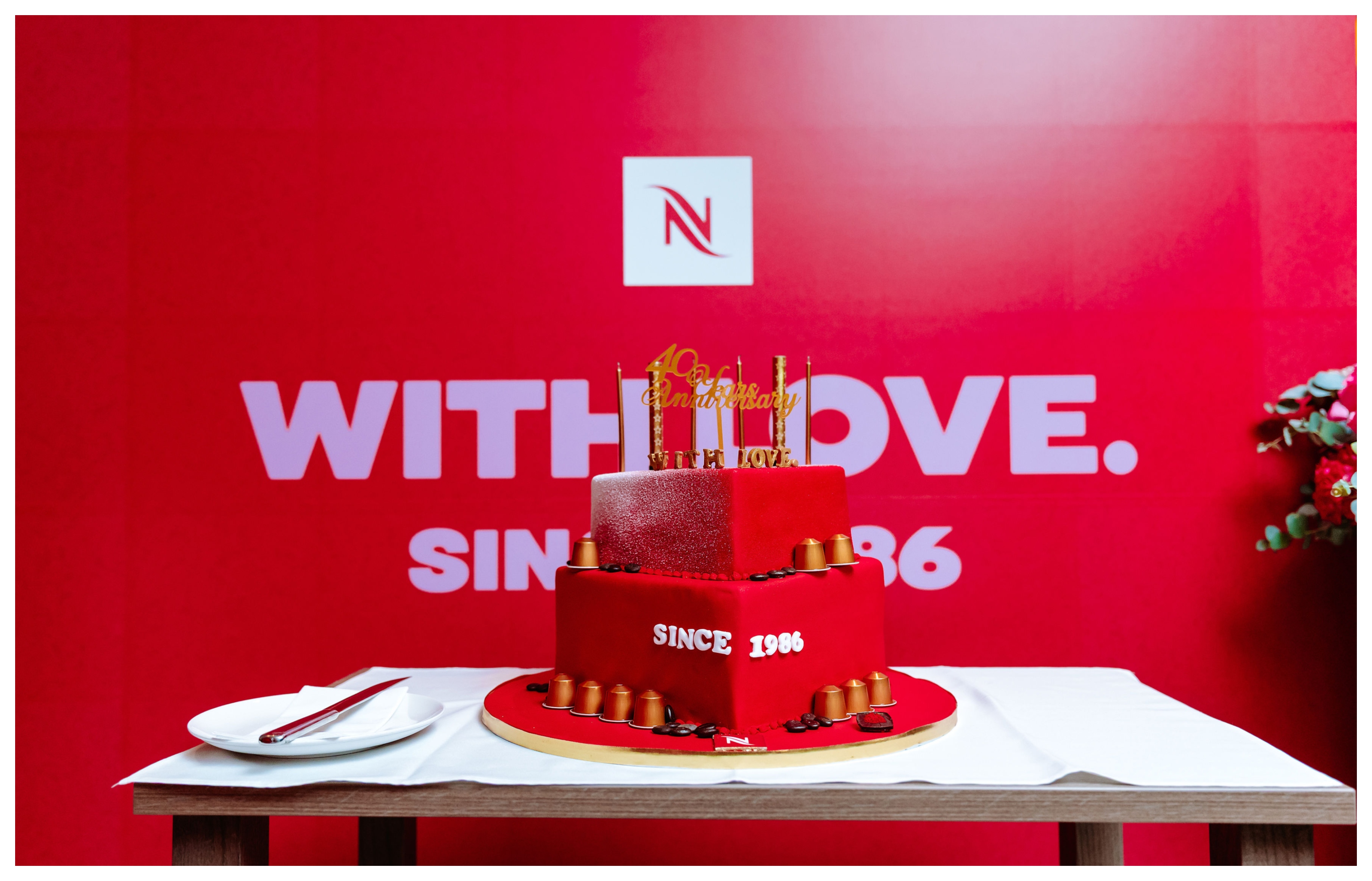 Η Nespresso Κύπρου γιόρτασε τα 40 χρόνια Nespresso με ένα λαμπερό, επετειακό πάρτι