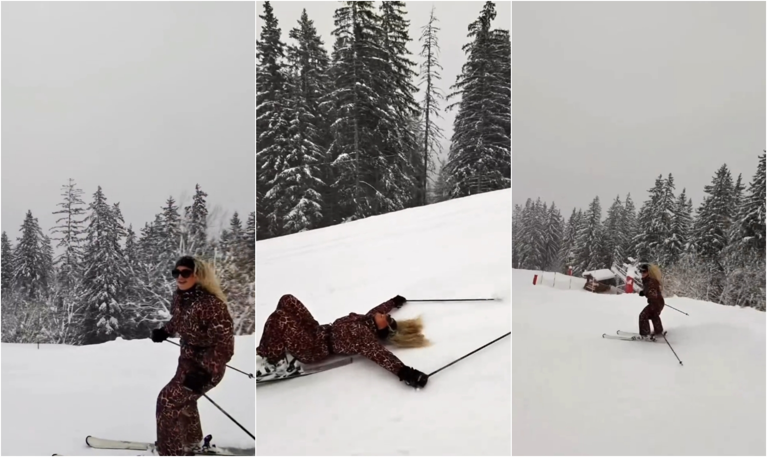 Antigoni: Τραγουδάει «Jalla» κάνοντας σκι με φόντο τις χιονισμένες πλαγιές (ΒΙΝΤΕΟ)