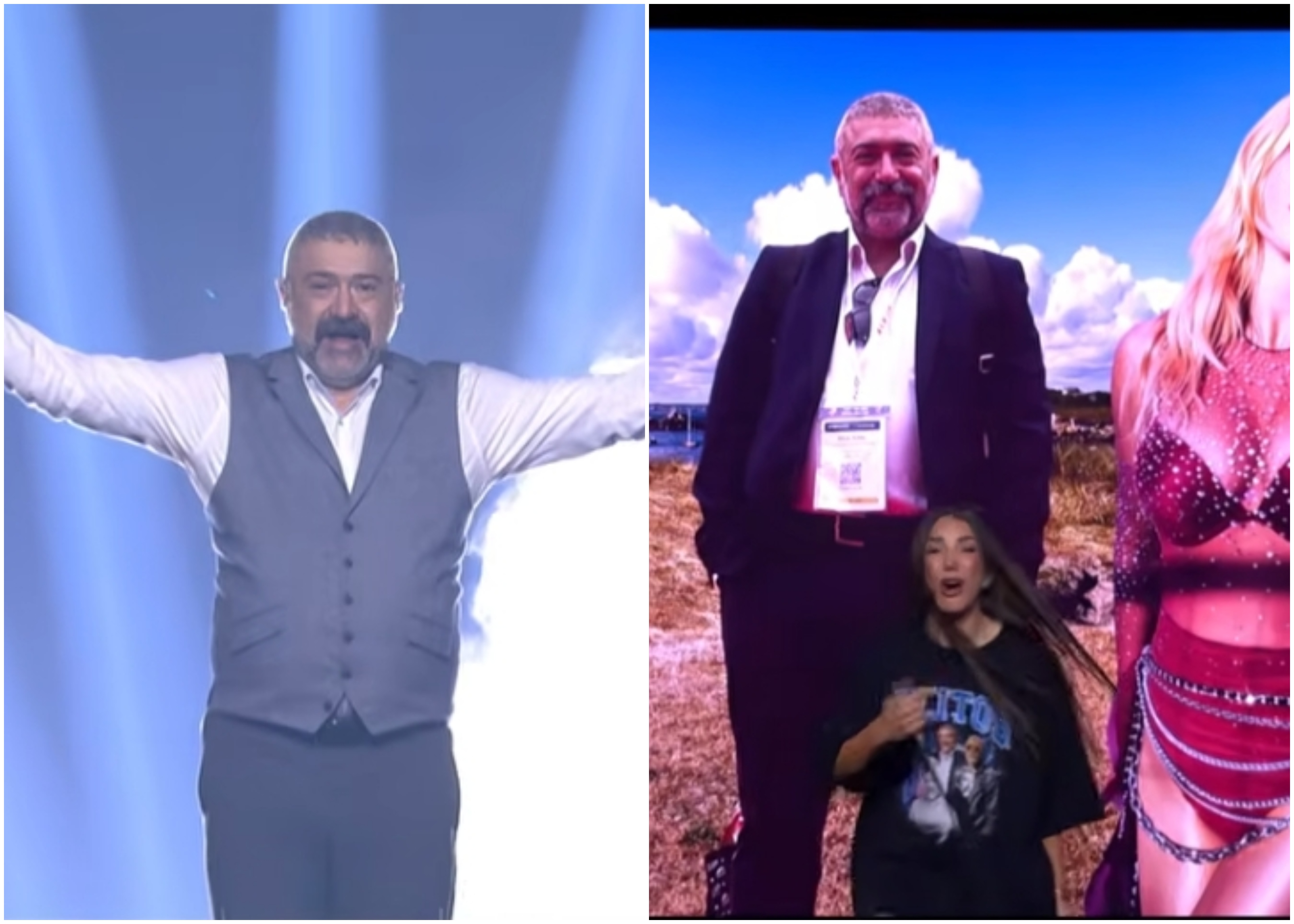 O Κλείτος Κλείτου για πρώτη φορά επί σκηνής  στον Σουηδικό τελικό της Eurovision (BINTEO)