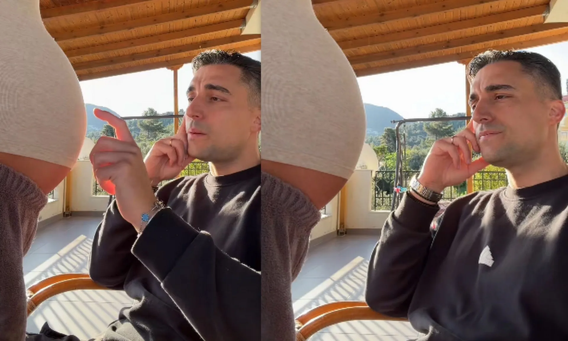 Επικό!Ο Σάκης Κατσούλης ανυπομονεί να γνωρίσει τον γιο του & του… κλείνει ραντεβού από την κοιλιά!