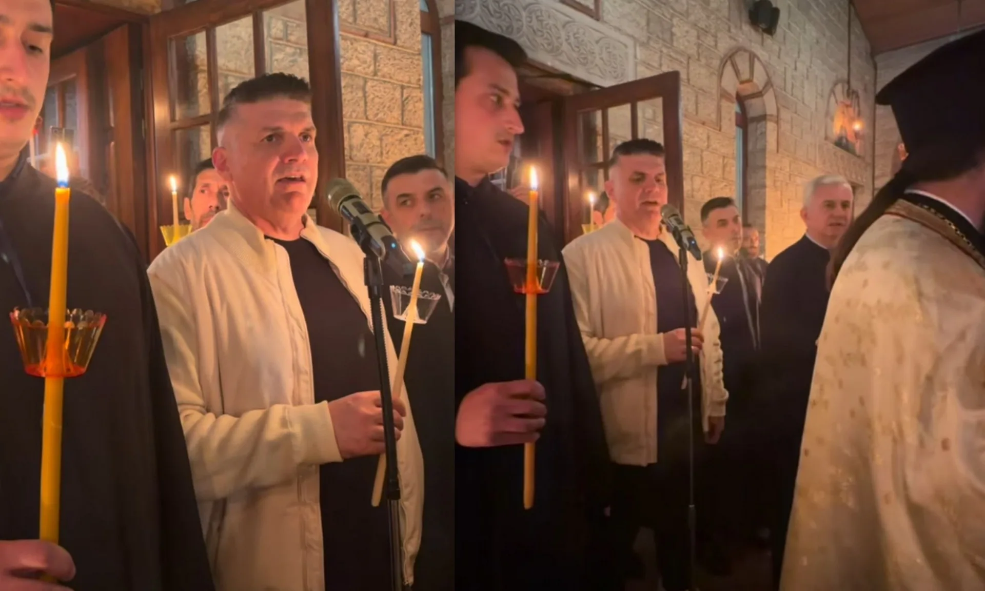 Γιάννης Καψάλης: Έψαλλε στην εκκλησία το «Χριστός Ανέστη» και προκάλεσε ρίγη συγκίνησης (BINTEO)