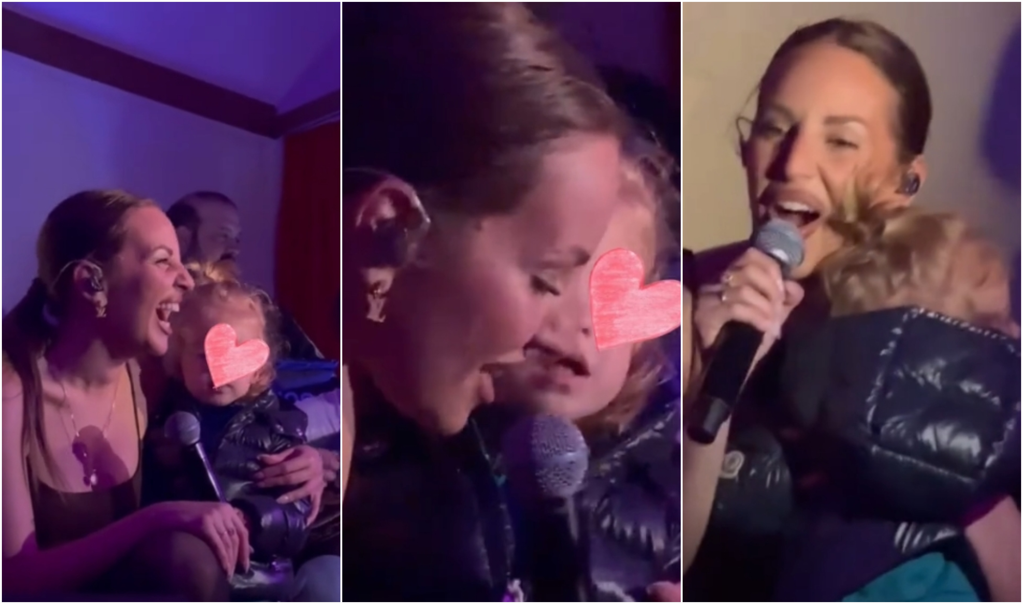 Ανδρομάχη: Tραγούδησε αγκαλιά με τον γιο της on stage και συγκίνησε (ΒΙΝΤΕΟ)