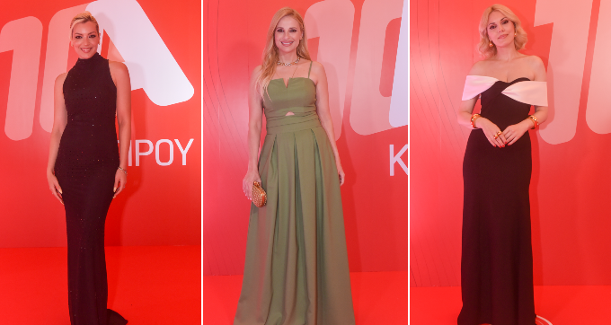 Oι λαμπερές εμφανίσεις στο Gala Dinner του Alpha Κύπρου για τα 10 χρόνια τηλεοπτικής παρουσίας