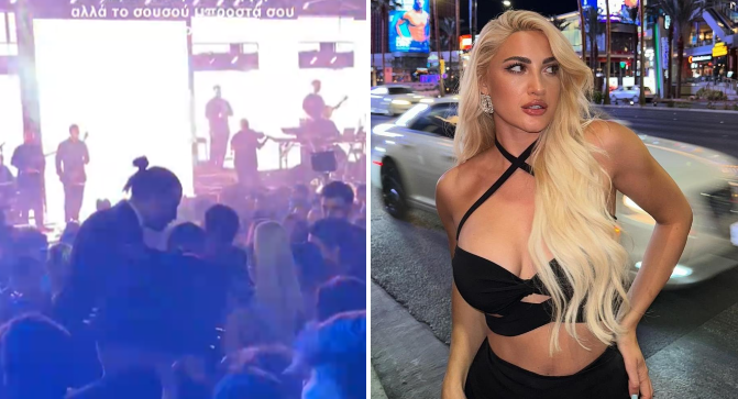 Συνελήφθη η Τούνη – Βίντεο από την στιγμή της έντασης όταν βρέθηκε δίπλα από τον καταδικασθέντα