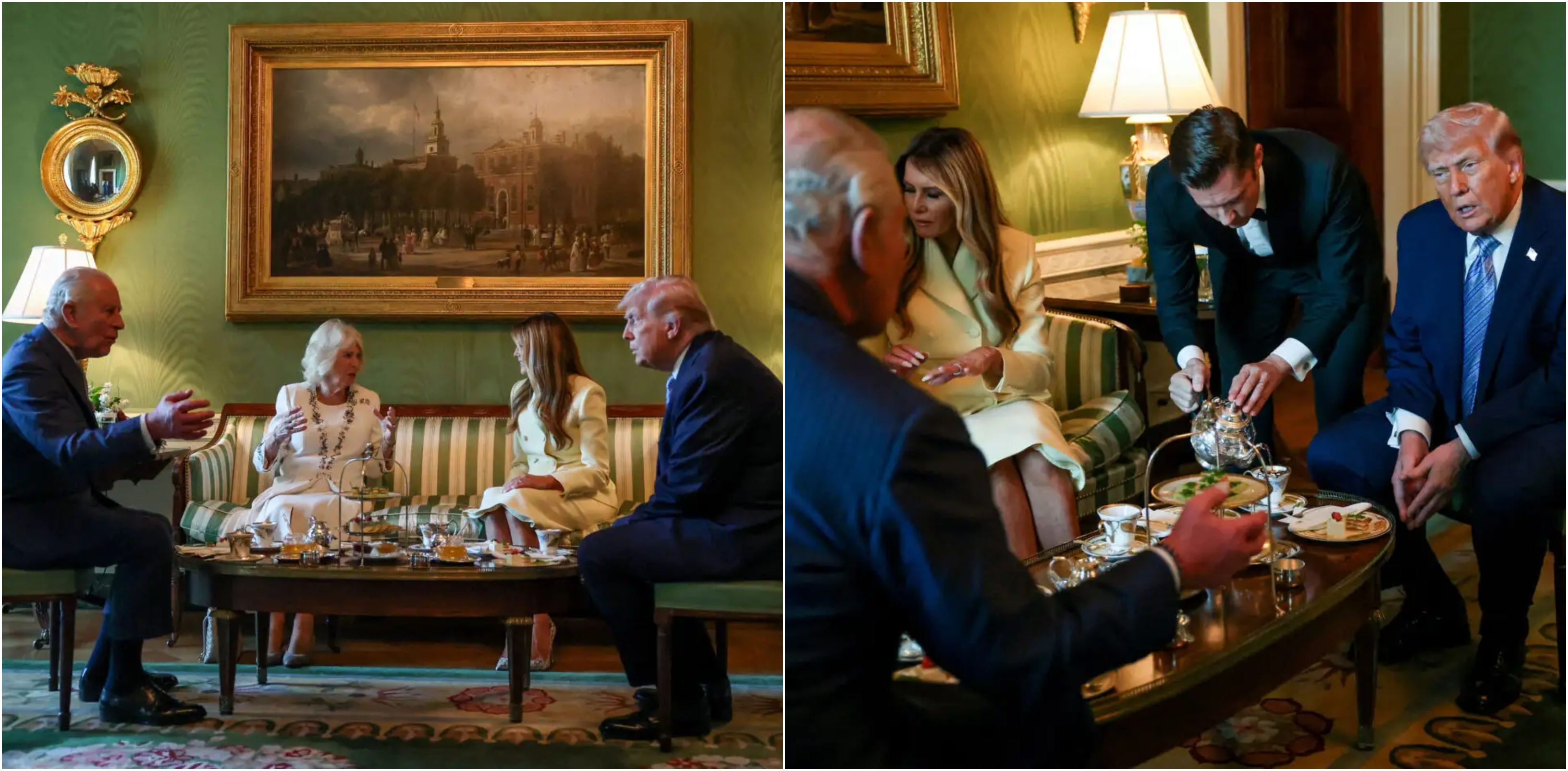 Βασιλιάς Κάρολος & Βασίλισσα Καμίλα: Στον Λευκό Οίκο για τσάι με το ζεύγος Τραμπ