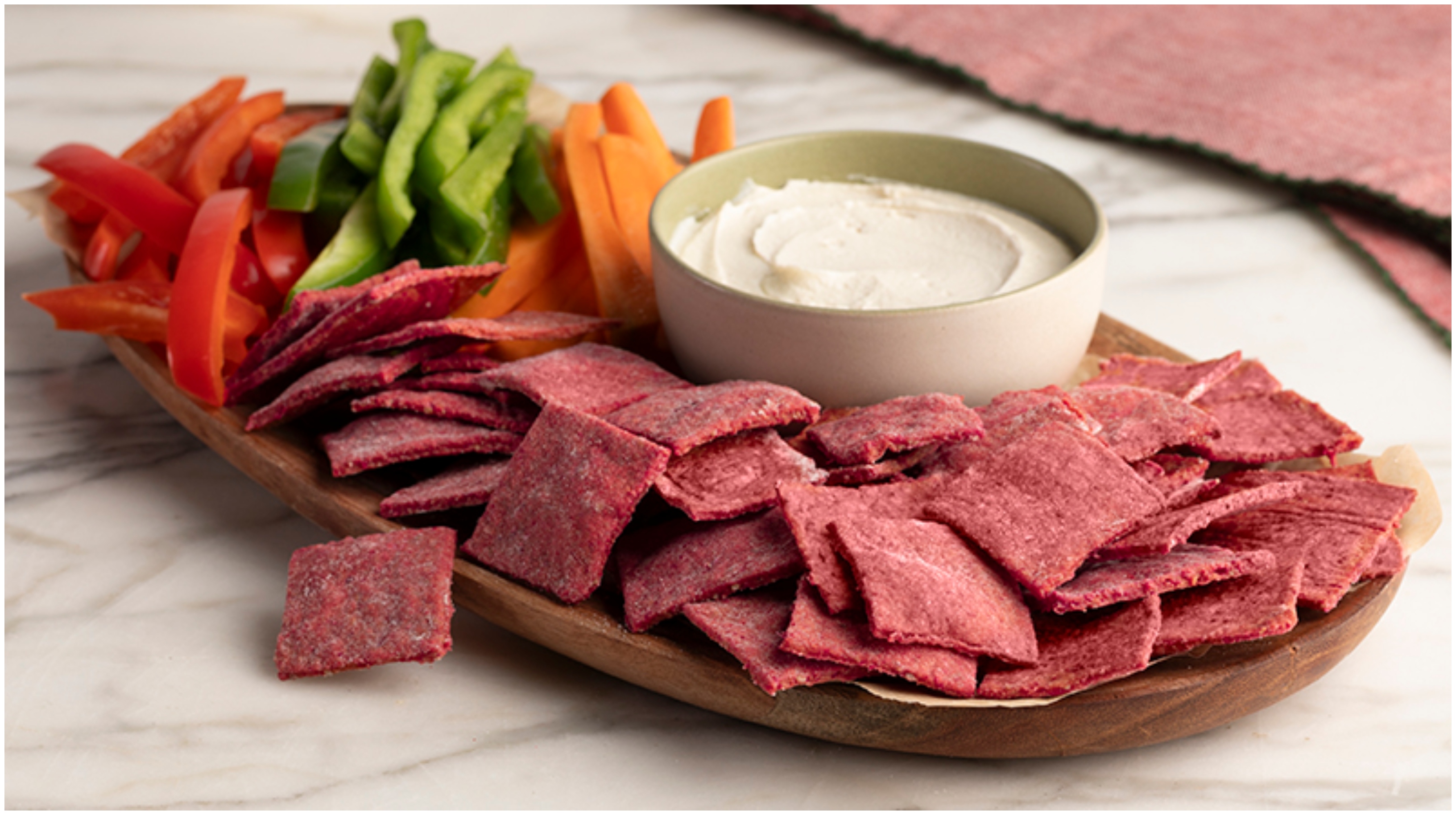 Nόστιμη συνταγή για κράκερς παντζαριού